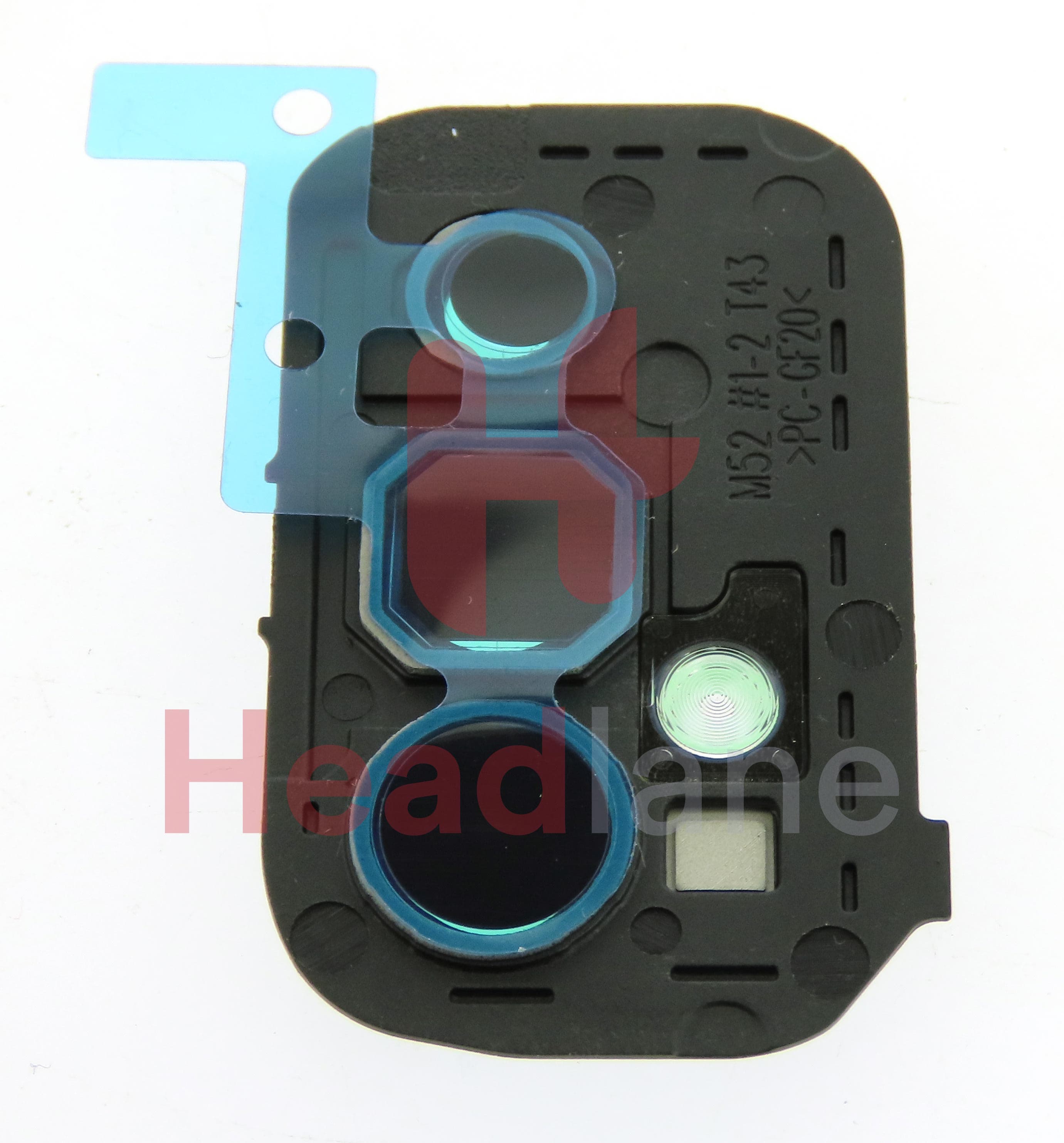 Samsung SM-M526 Galaxy M52 5G Camera Cover / Frame - Black - view 3