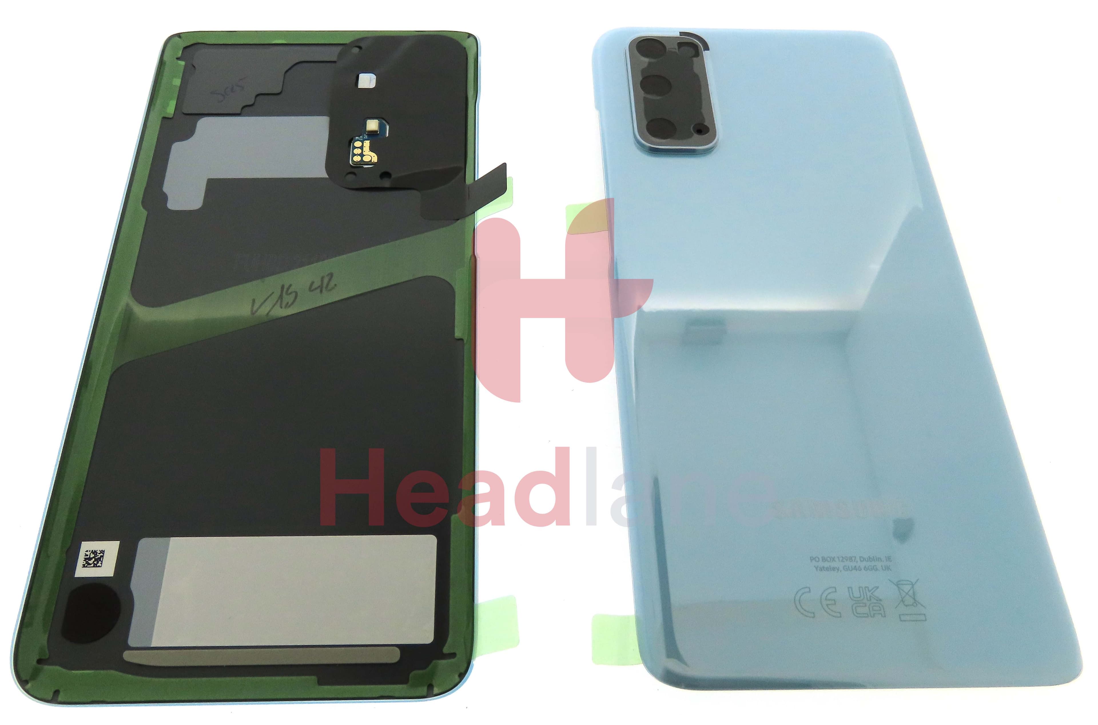 Samsung SM-G980 Galaxy S20 Back / Battery Cover - Blue (UKCA) - view 3