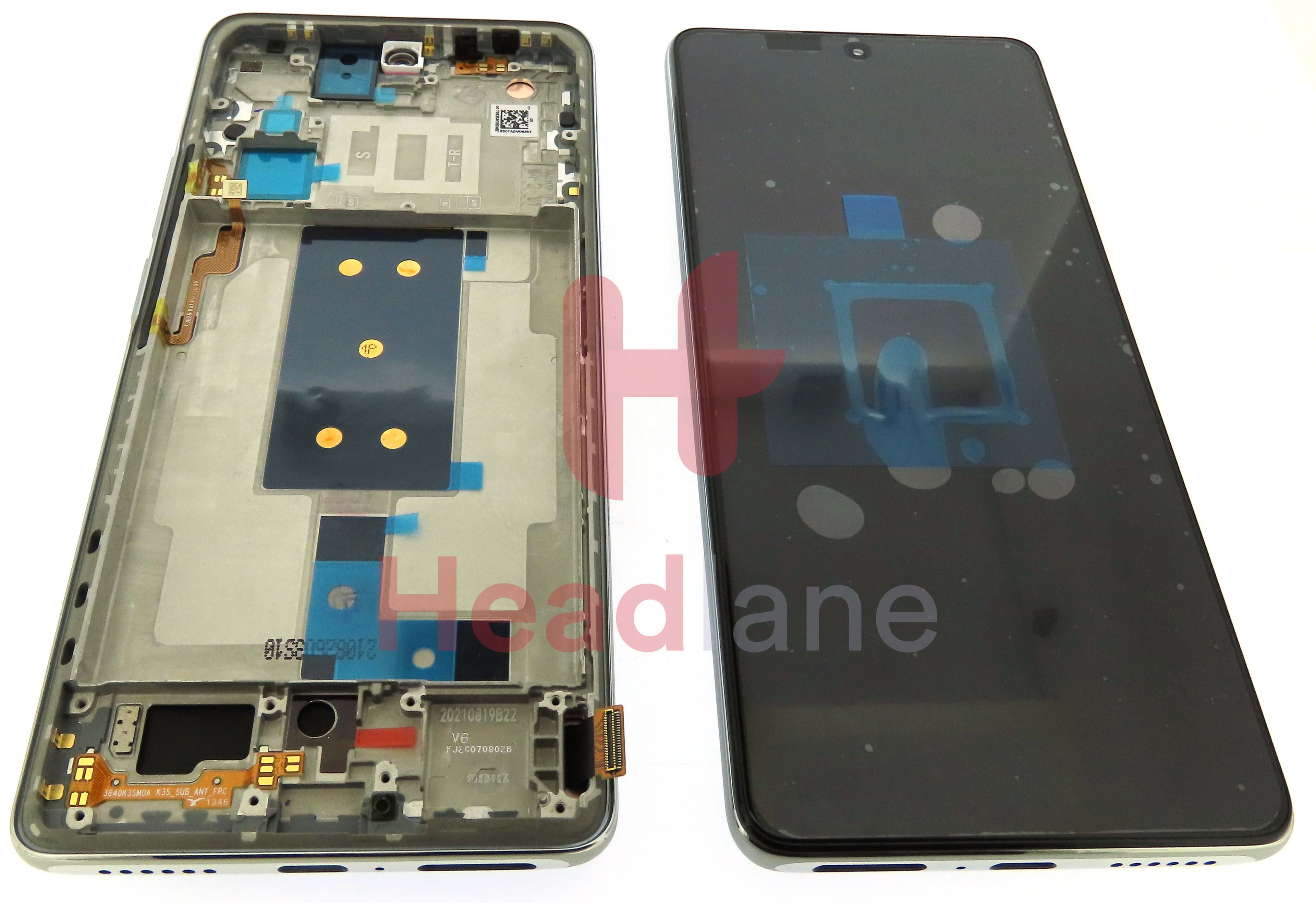 Xiaomi 11T Pro LCD Display / Screen + Touch - Silver - view 3