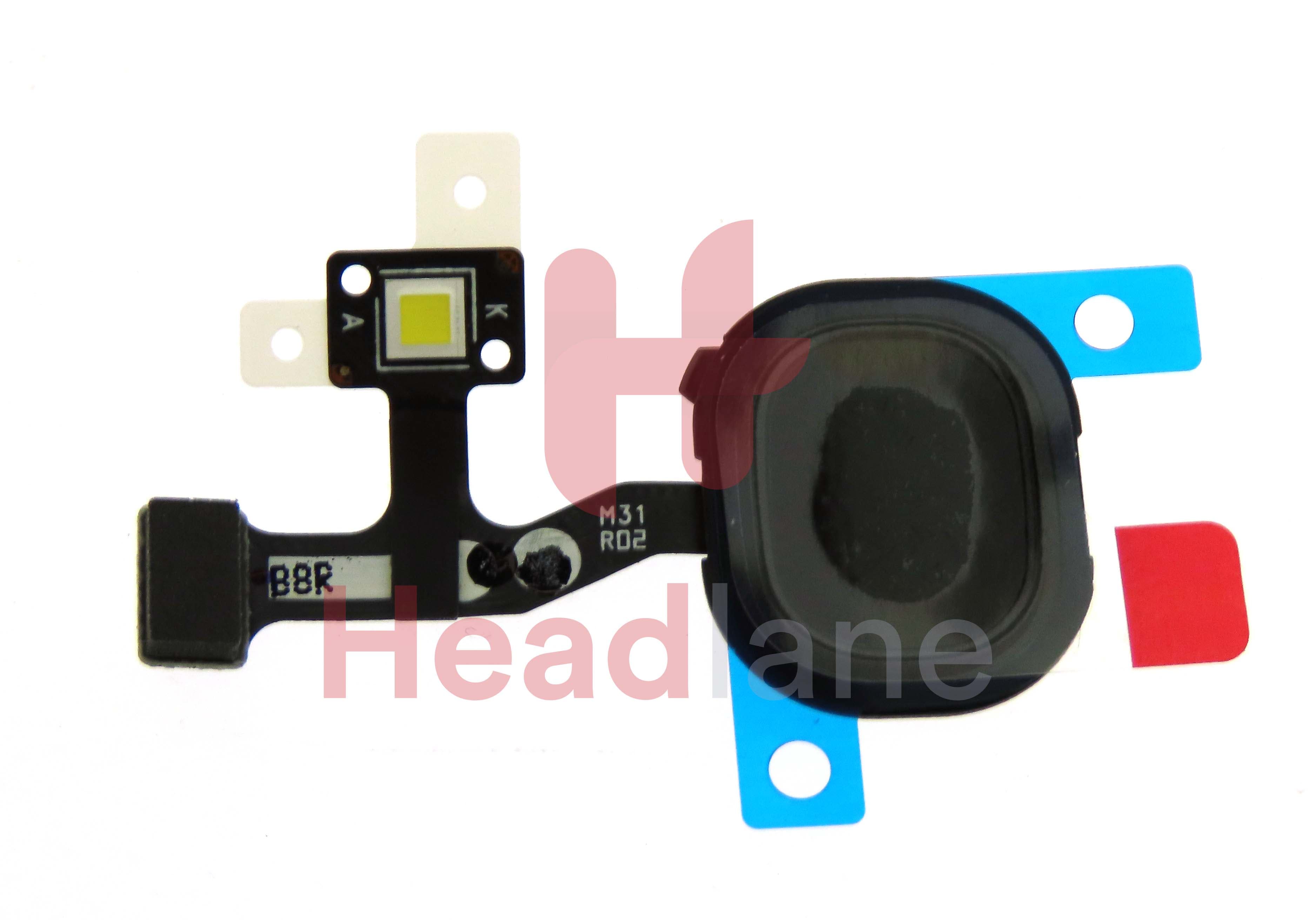 Samsung SM-M315 Galaxy M31 Fingerprint Reader / Sensor - Black - view 2