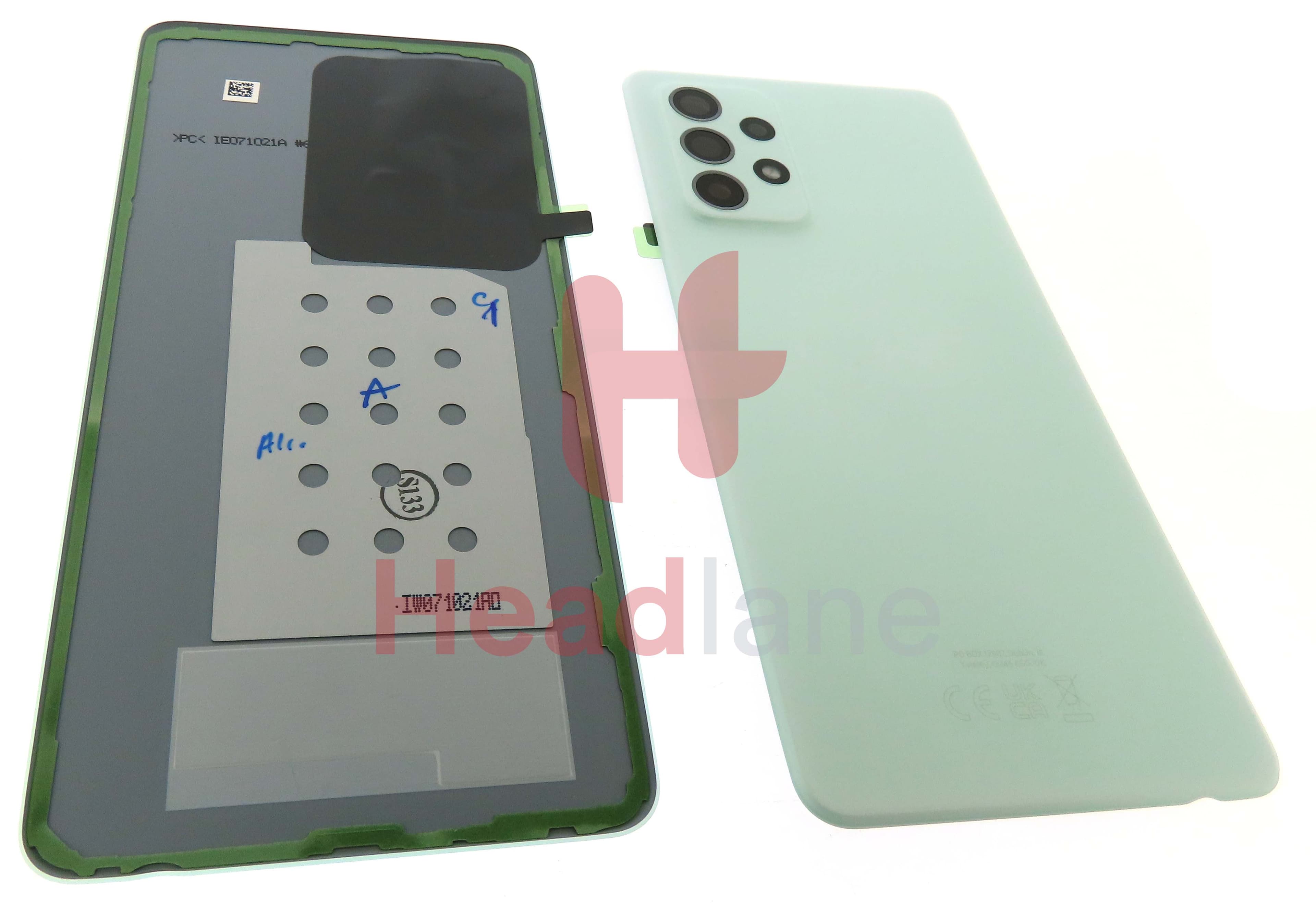 Samsung SM-A528 Galaxy A52s 5G Back / Battery Cover - Green - view 2