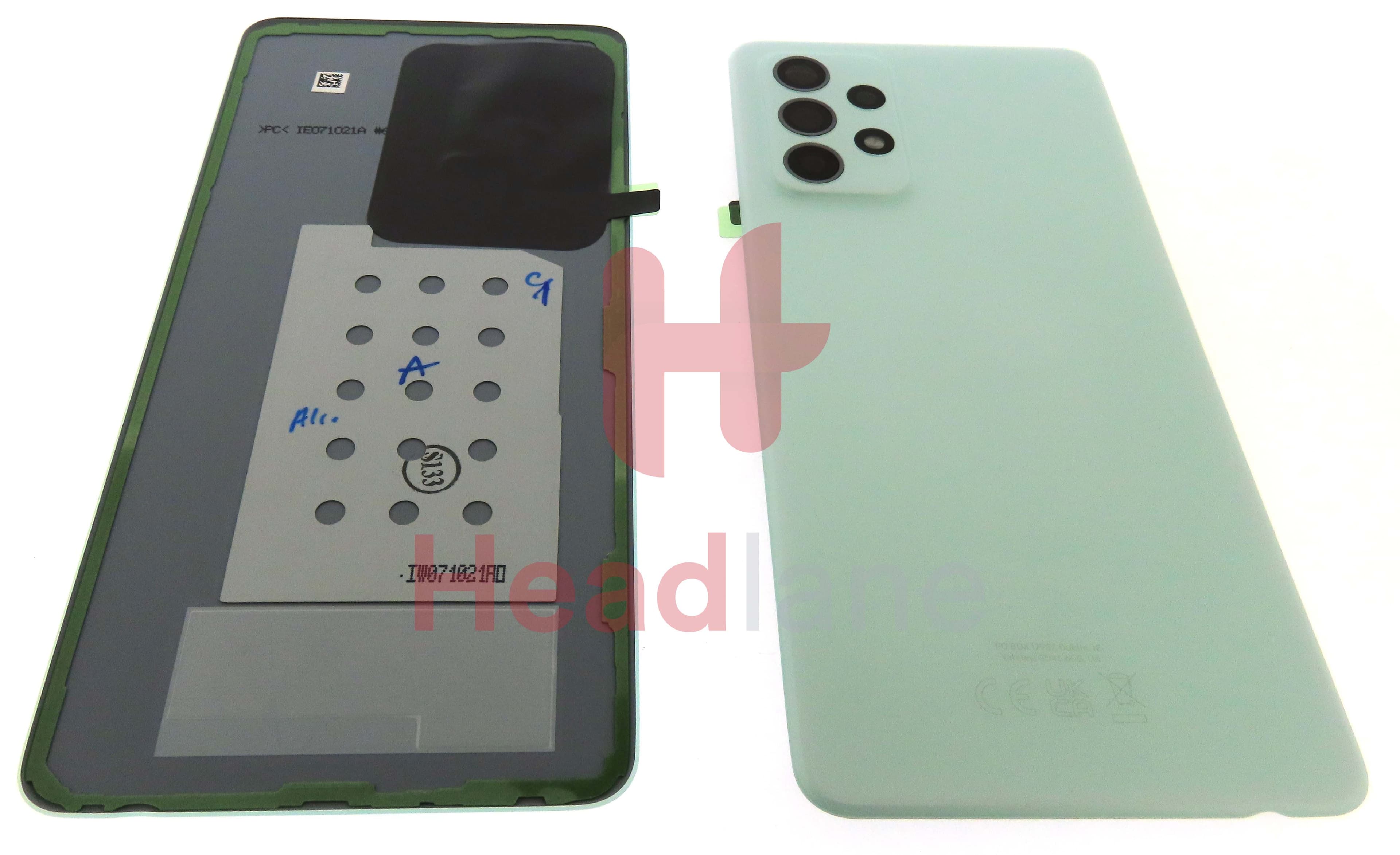 Samsung SM-A528 Galaxy A52s 5G Back / Battery Cover - Green - view 3