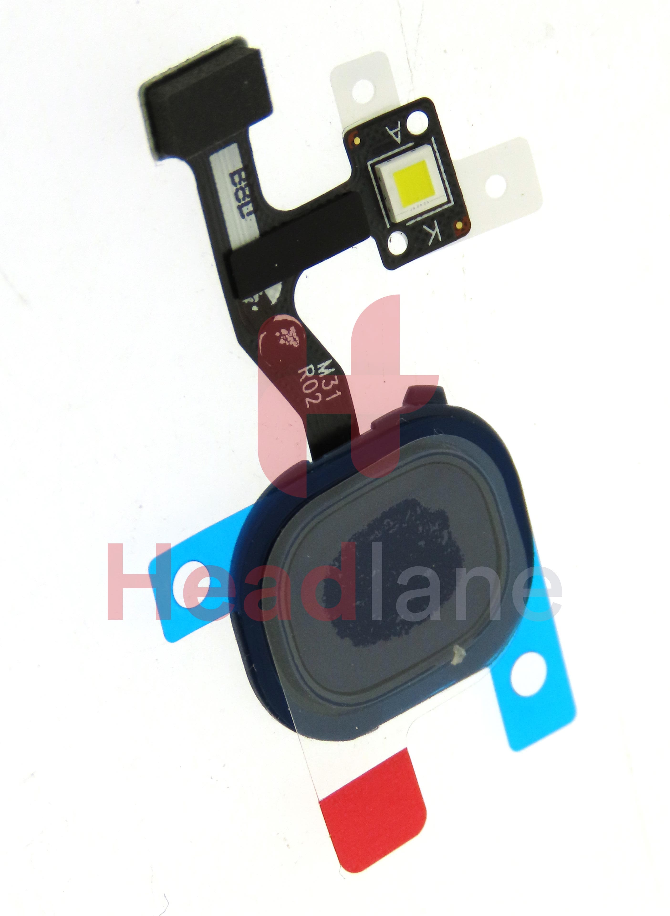 Samsung SM-M315 Galaxy M31 Fingerprint Reader / Sensor - Blue - view 2