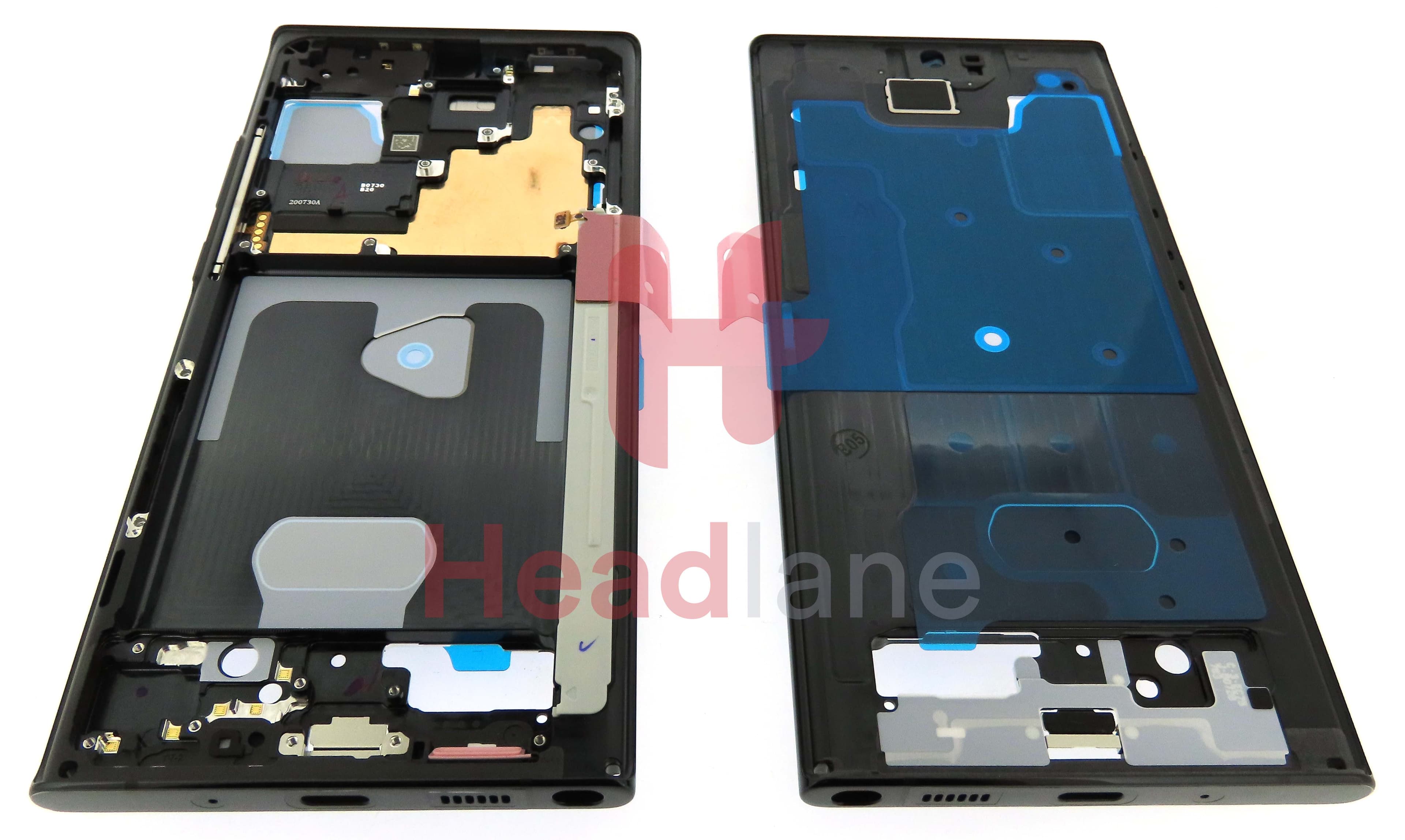 Samsung SM-N985 N986 Galaxy Note 20 Ultra 4G / 5G Front Cover / Frame - Black - view 2