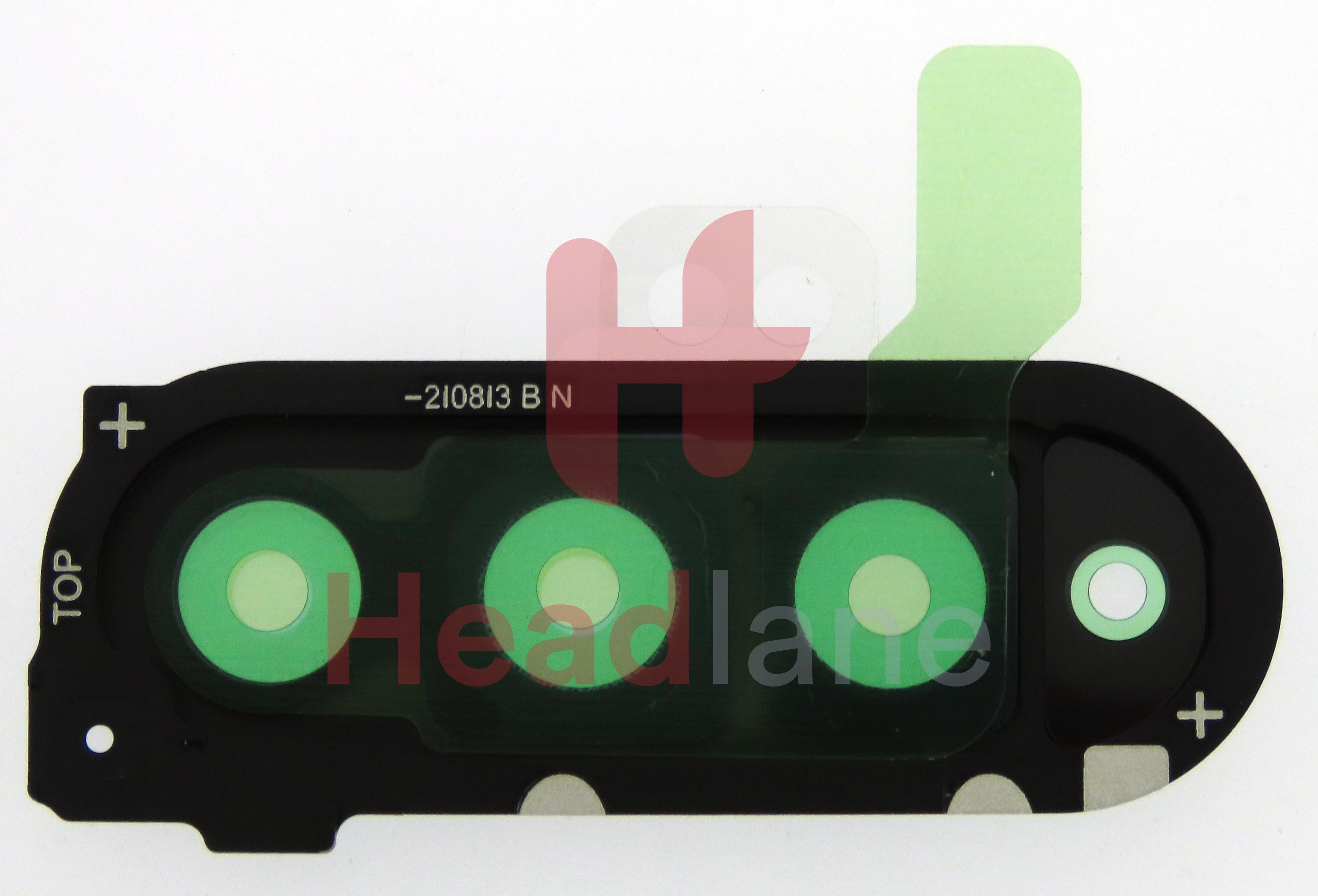 Samsung SM-F926 Galaxy Z Fold3 5G Camera Lens / Frame - Phantom Black - view 3