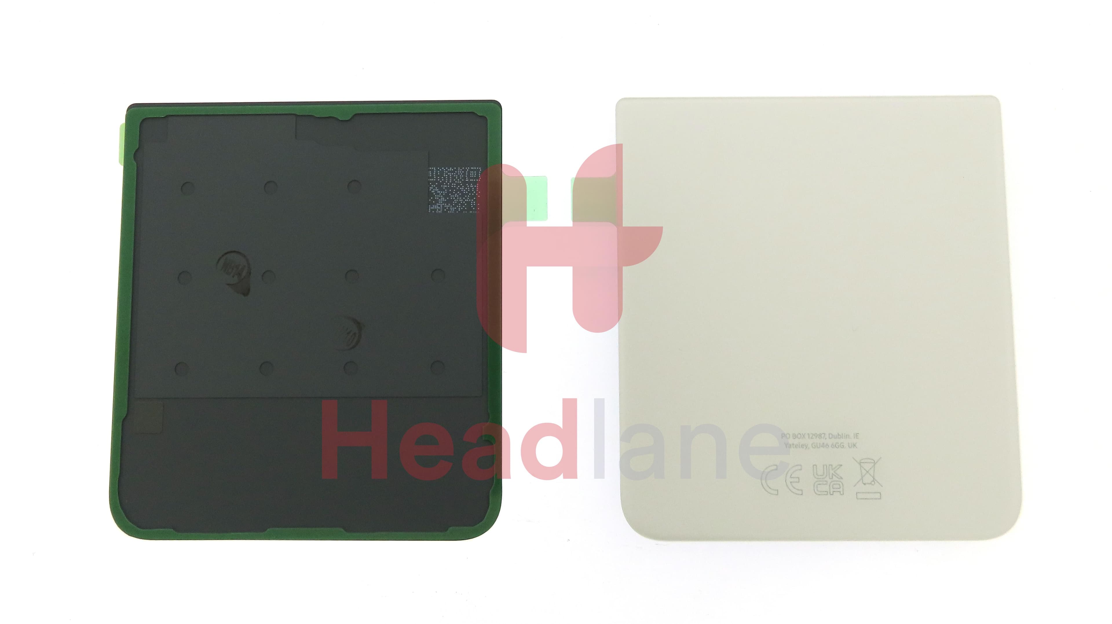 Samsung SM-F711 Galaxy Z Flip3 5G Back / Battery Cover - White - view 2