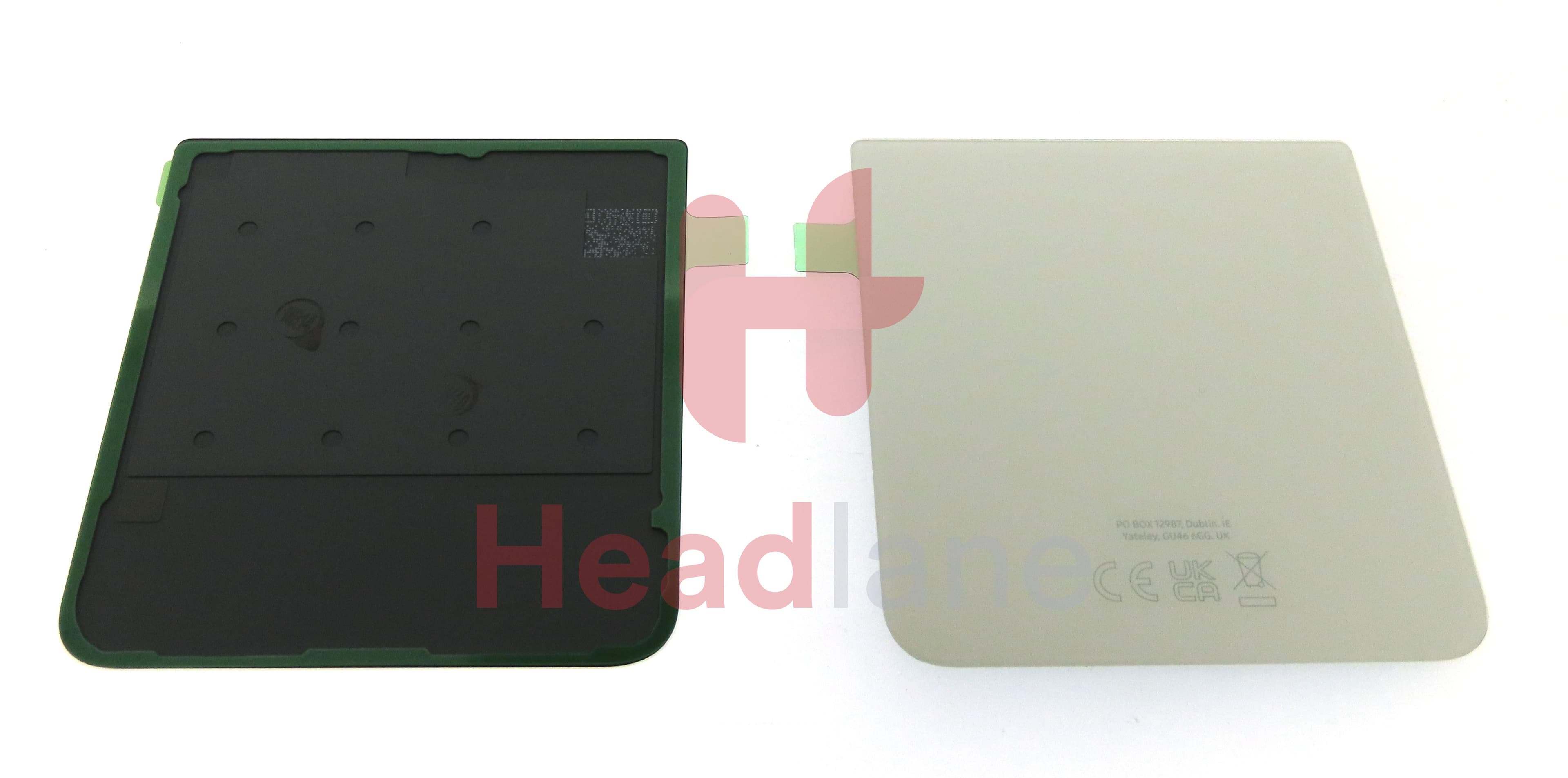 Samsung SM-F711 Galaxy Z Flip3 5G Back / Battery Cover - White - view 3