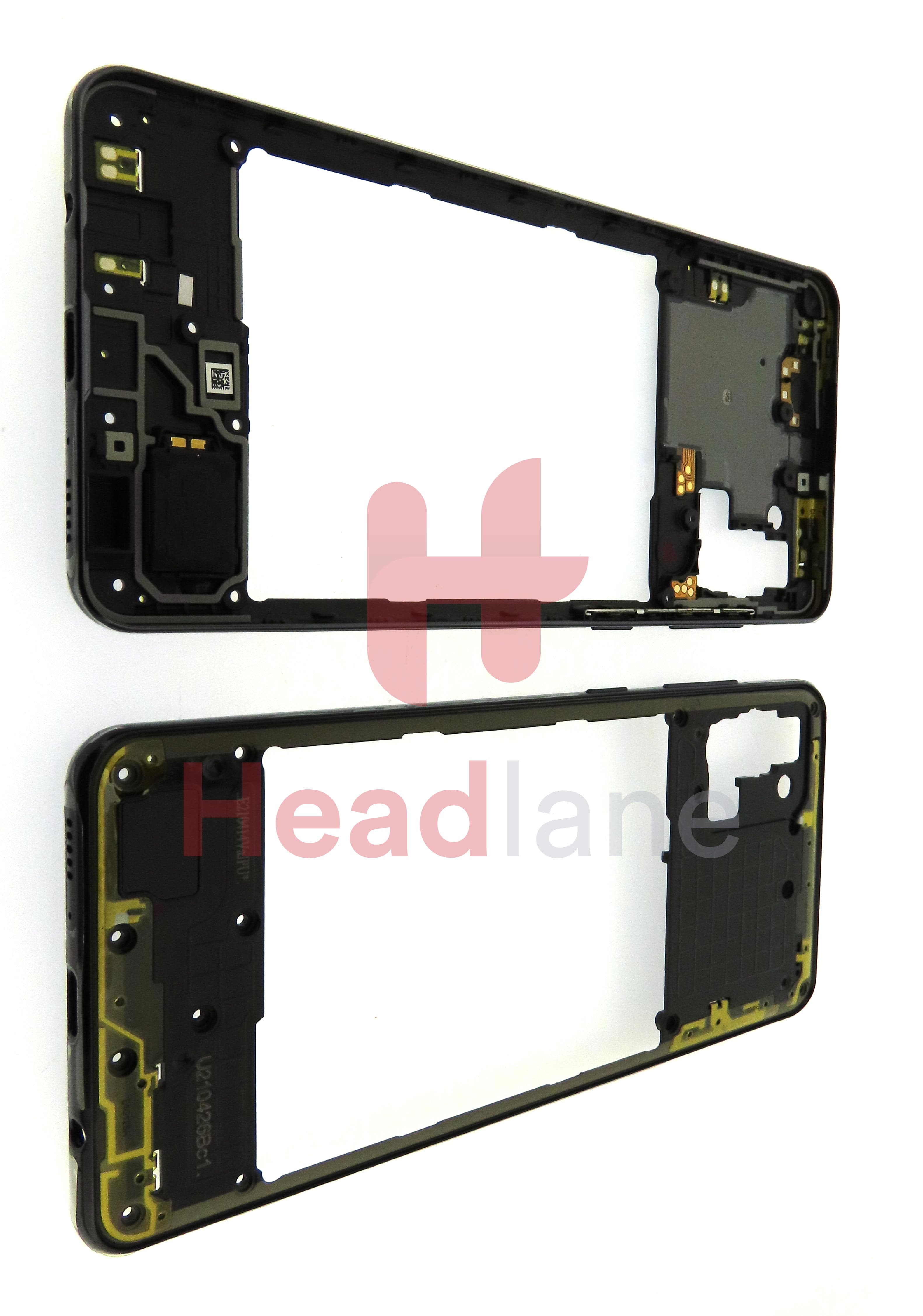 Samsung SM-A315 Galaxy A31 Middle Cover / Chassis - Black - view 2