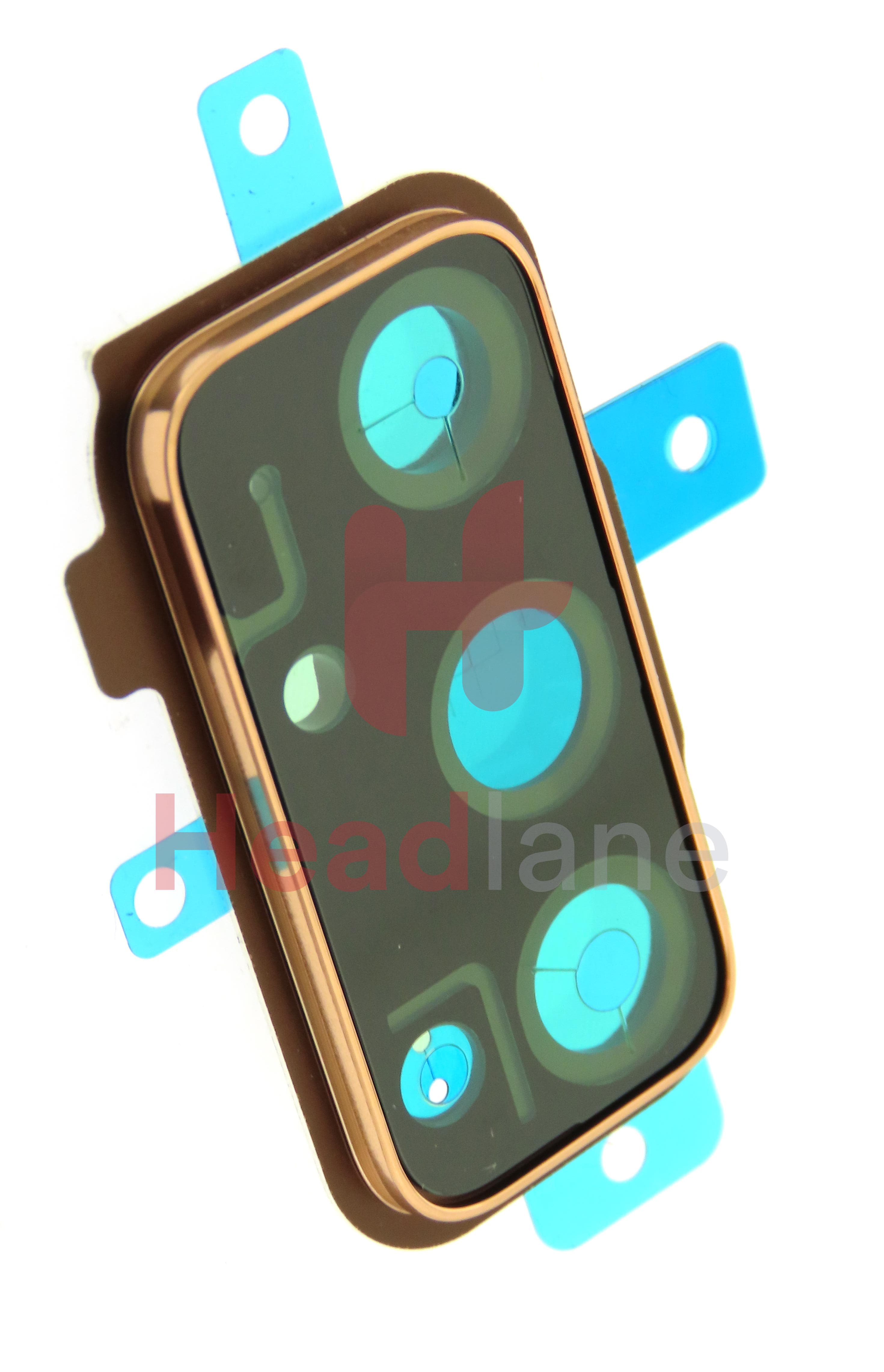 Samsung SM-G780 G781 Galaxy S20 FE 4G/5G Camera Frame / Decoration - Cloud Orange - view 2