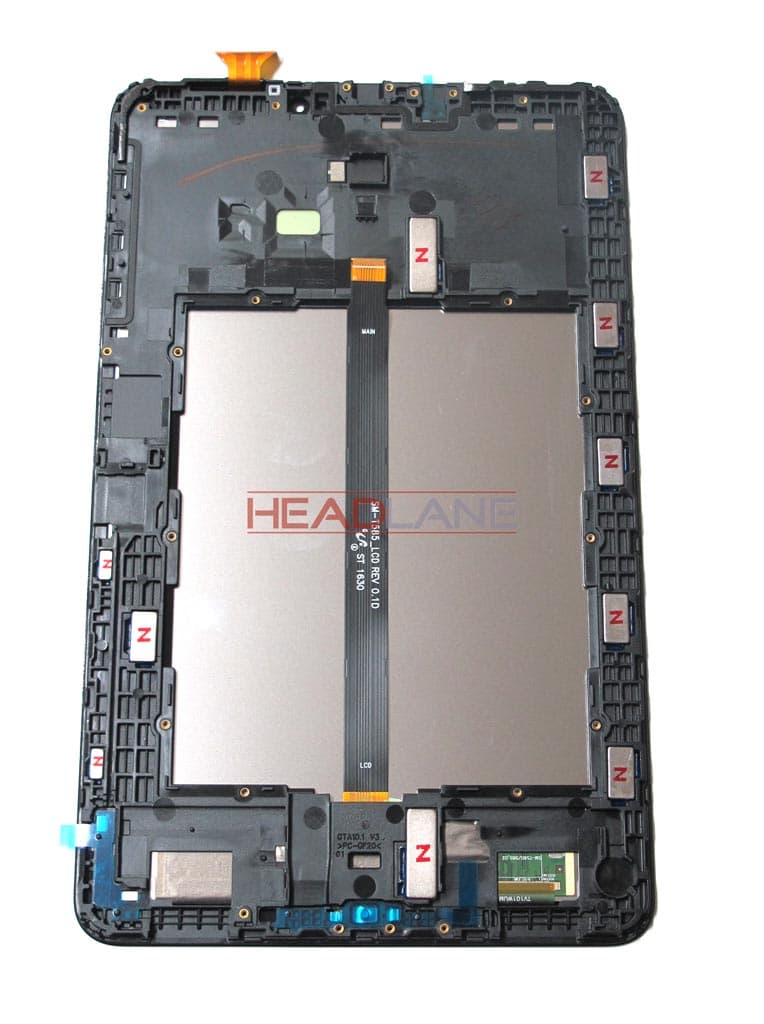 Samsung SM-T580 / SM-T585 Galaxy Tab A (2016) 10.1 LCD Display / Screen + Touch - Blue - view 2