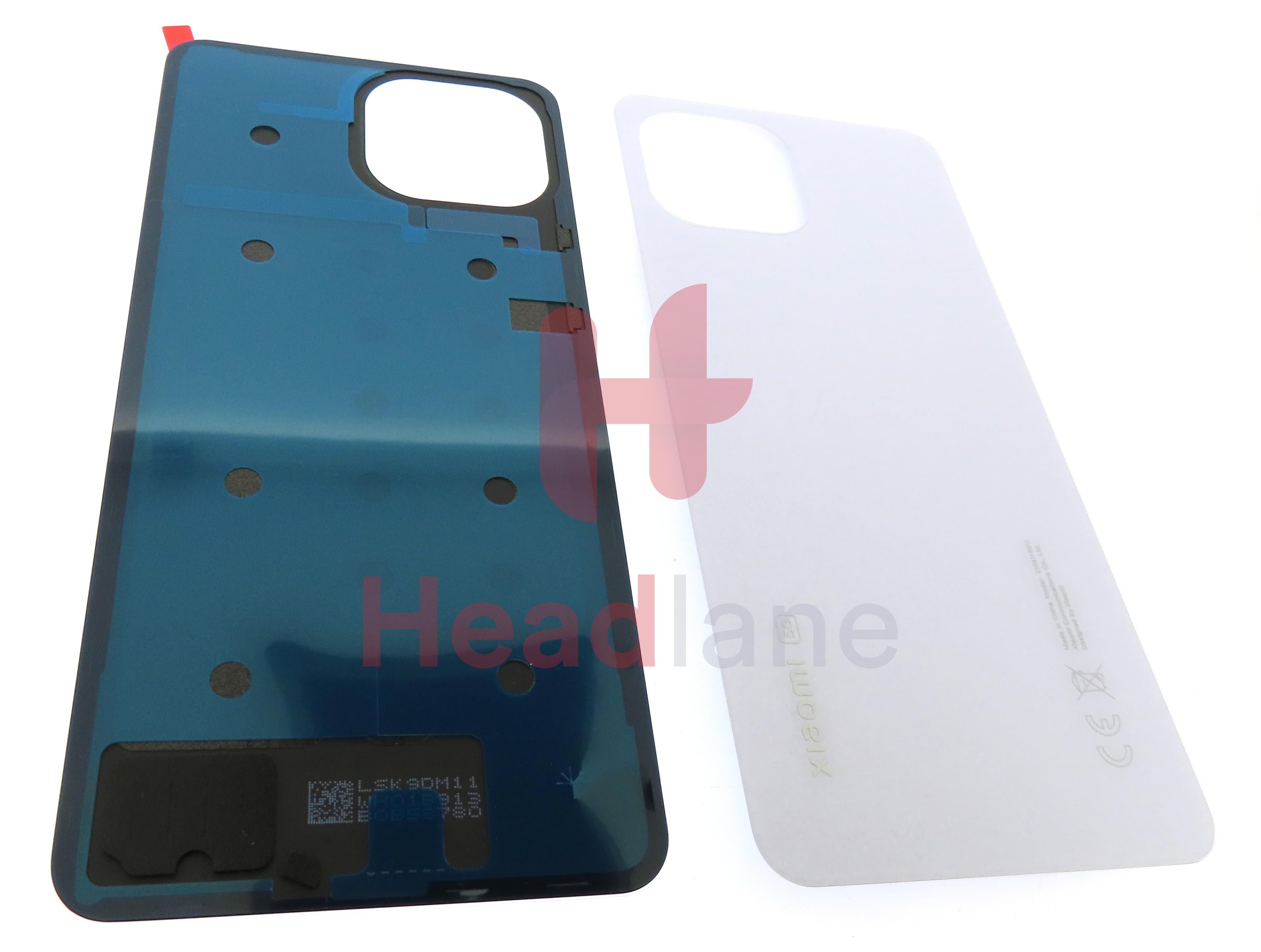 Xiaomi 11 Lite 5G NE Back / Battery Cover - White - view 3