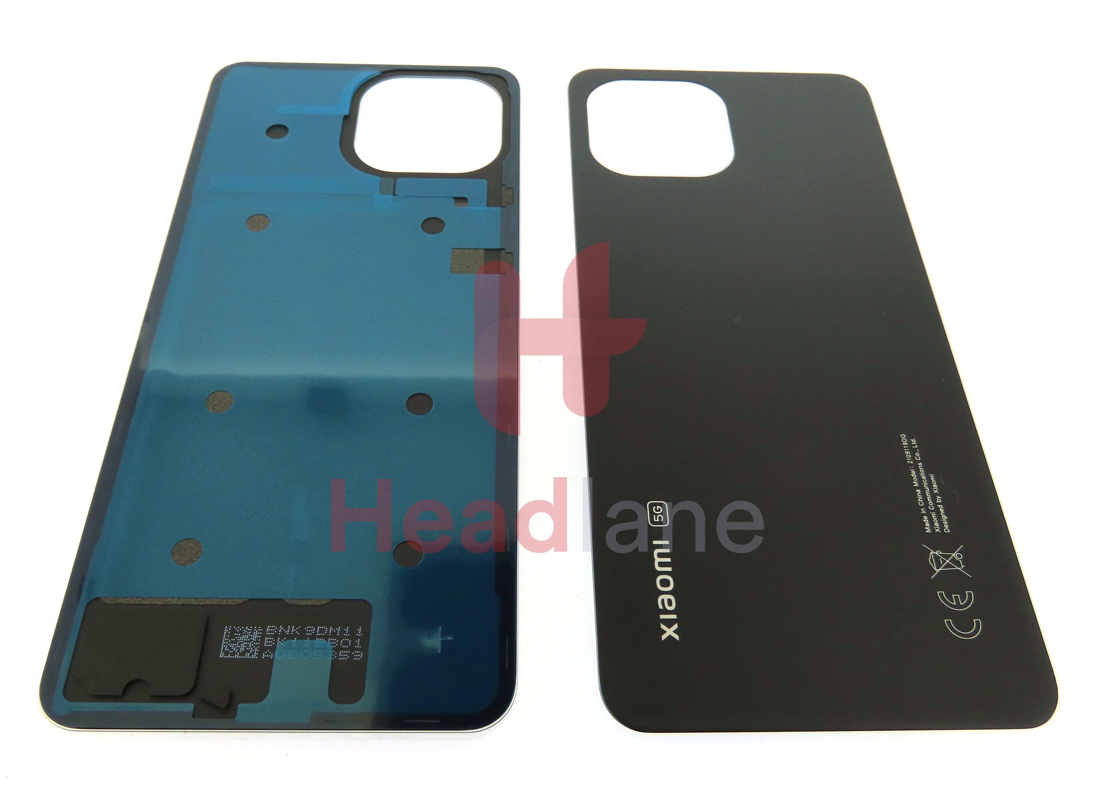Xiaomi 11 Lite 5G NE Back / Battery Cover - Black - view 2