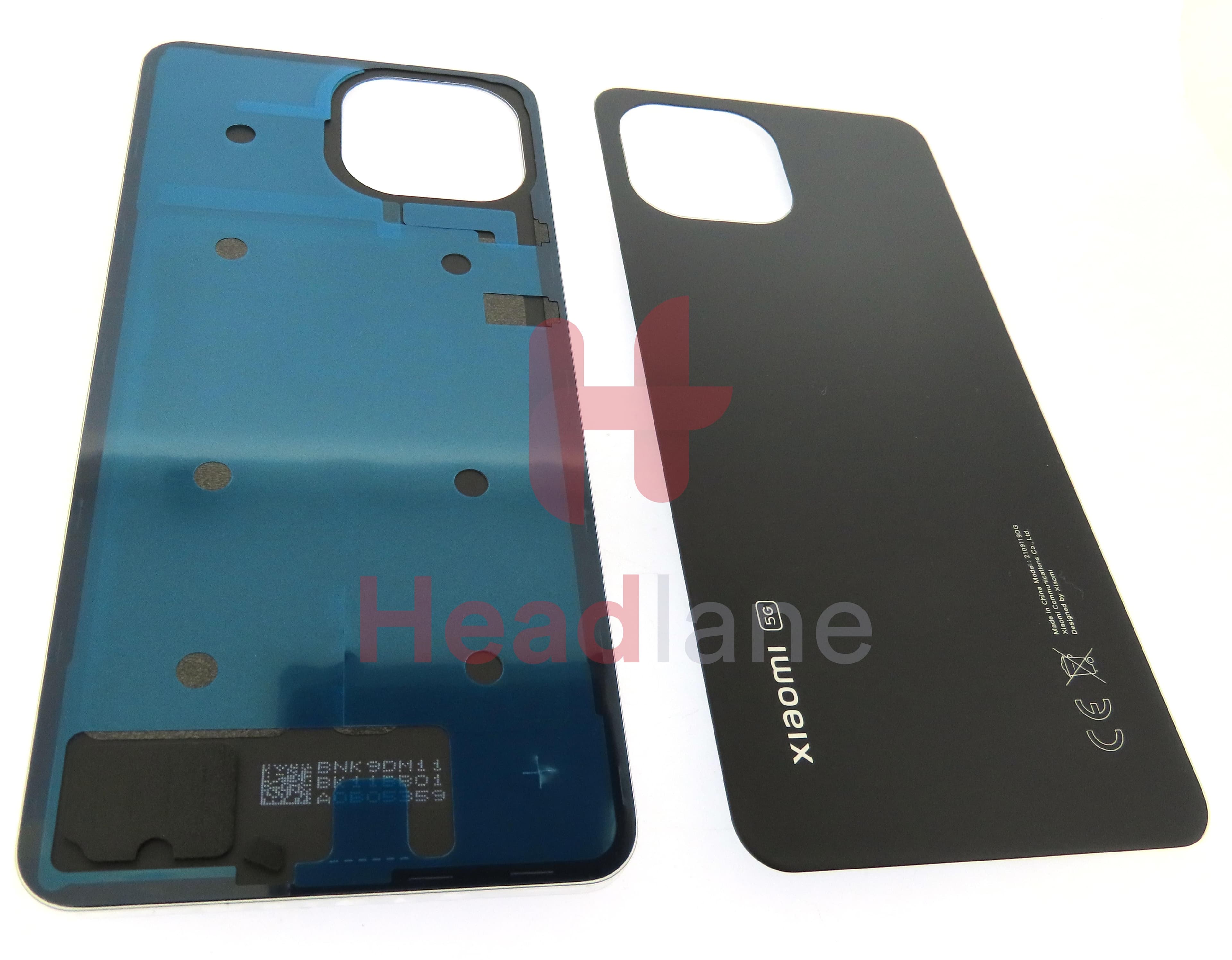 Xiaomi 11 Lite 5G NE Back / Battery Cover - Black - view 3