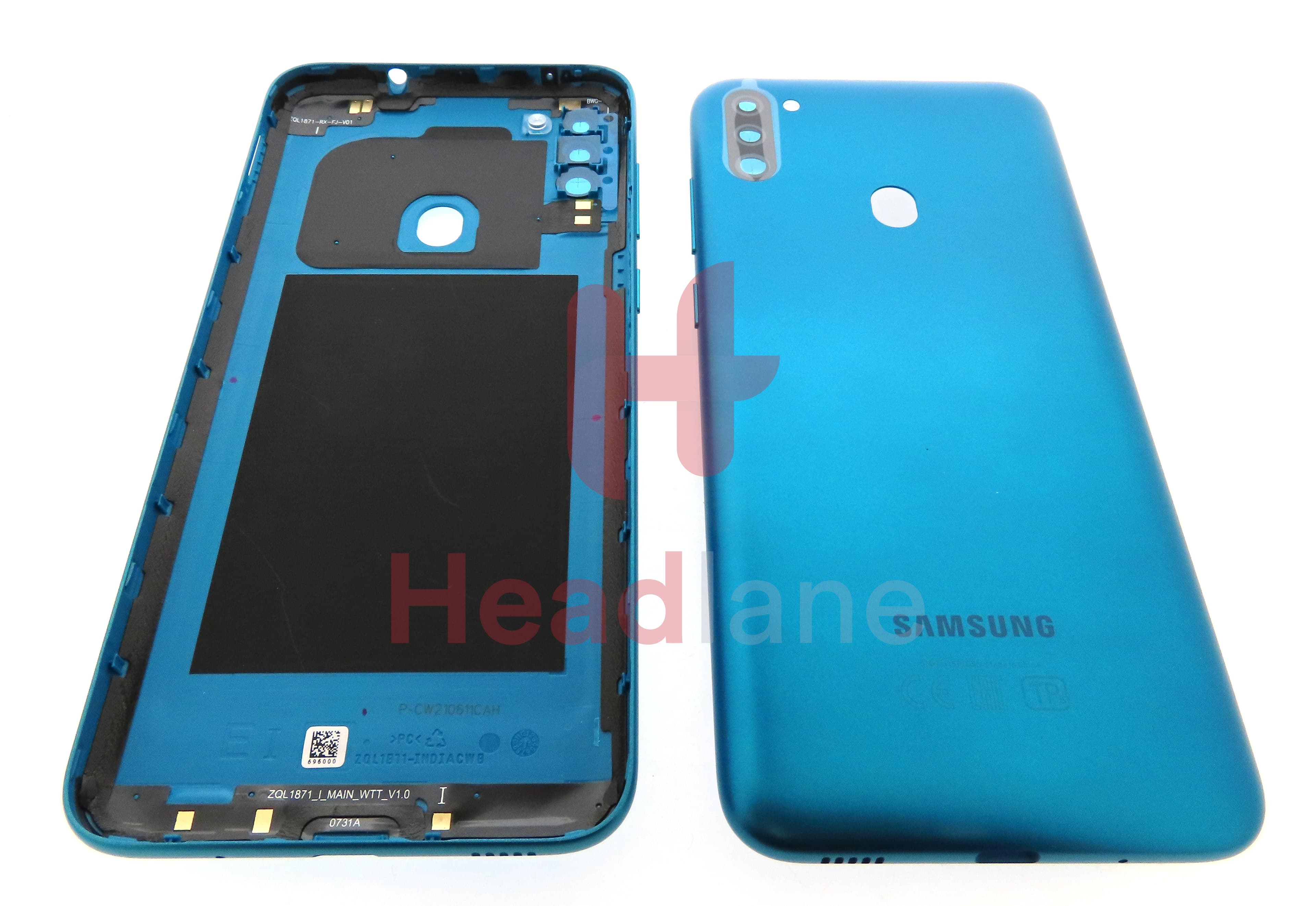 Samsung SM-M115 Galaxy M11 Back / Battery Cover - Blue - view 2