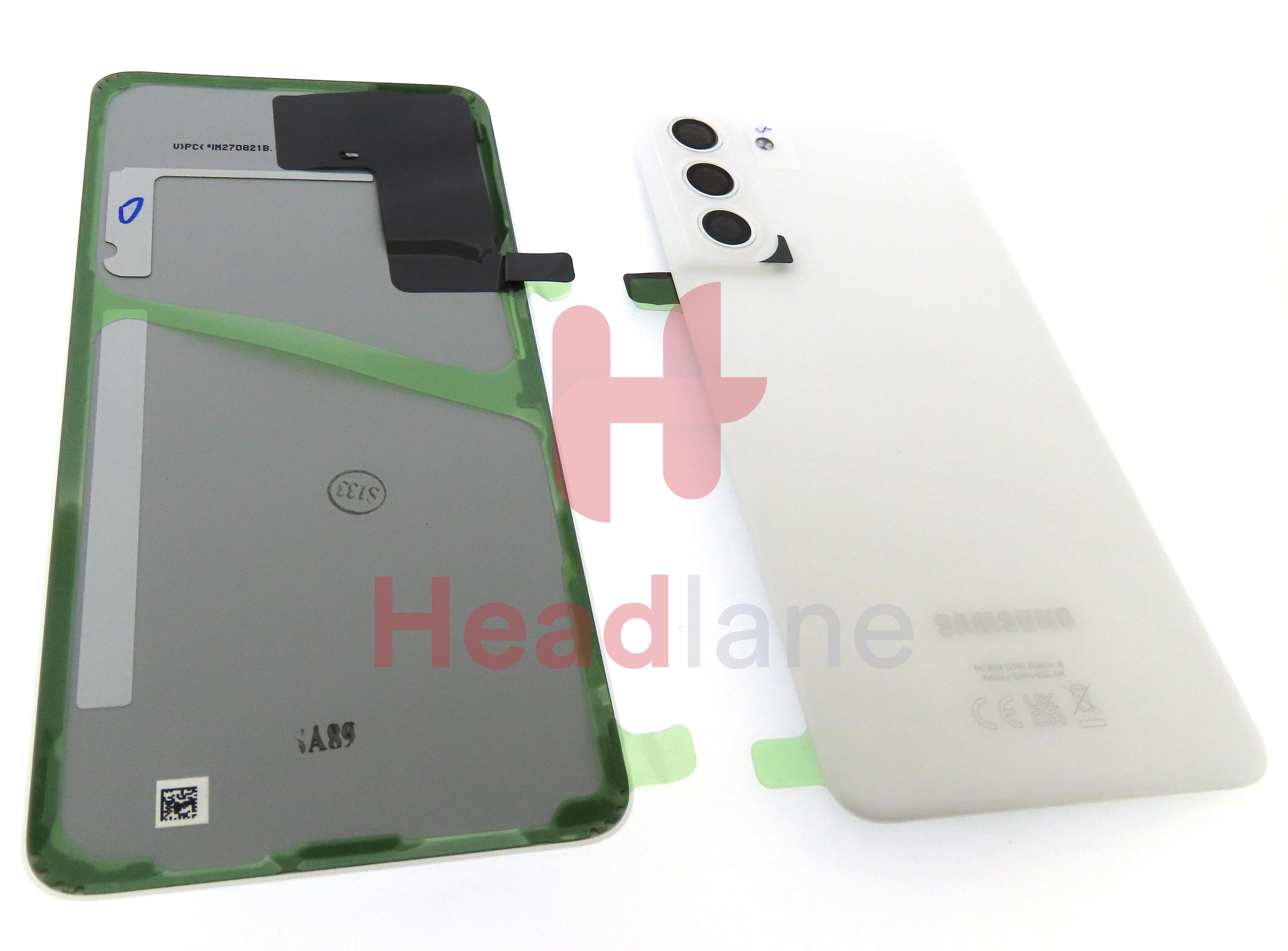 Samsung SM-G990 Galaxy S21 FE Back / Battery Cover - White - view 2