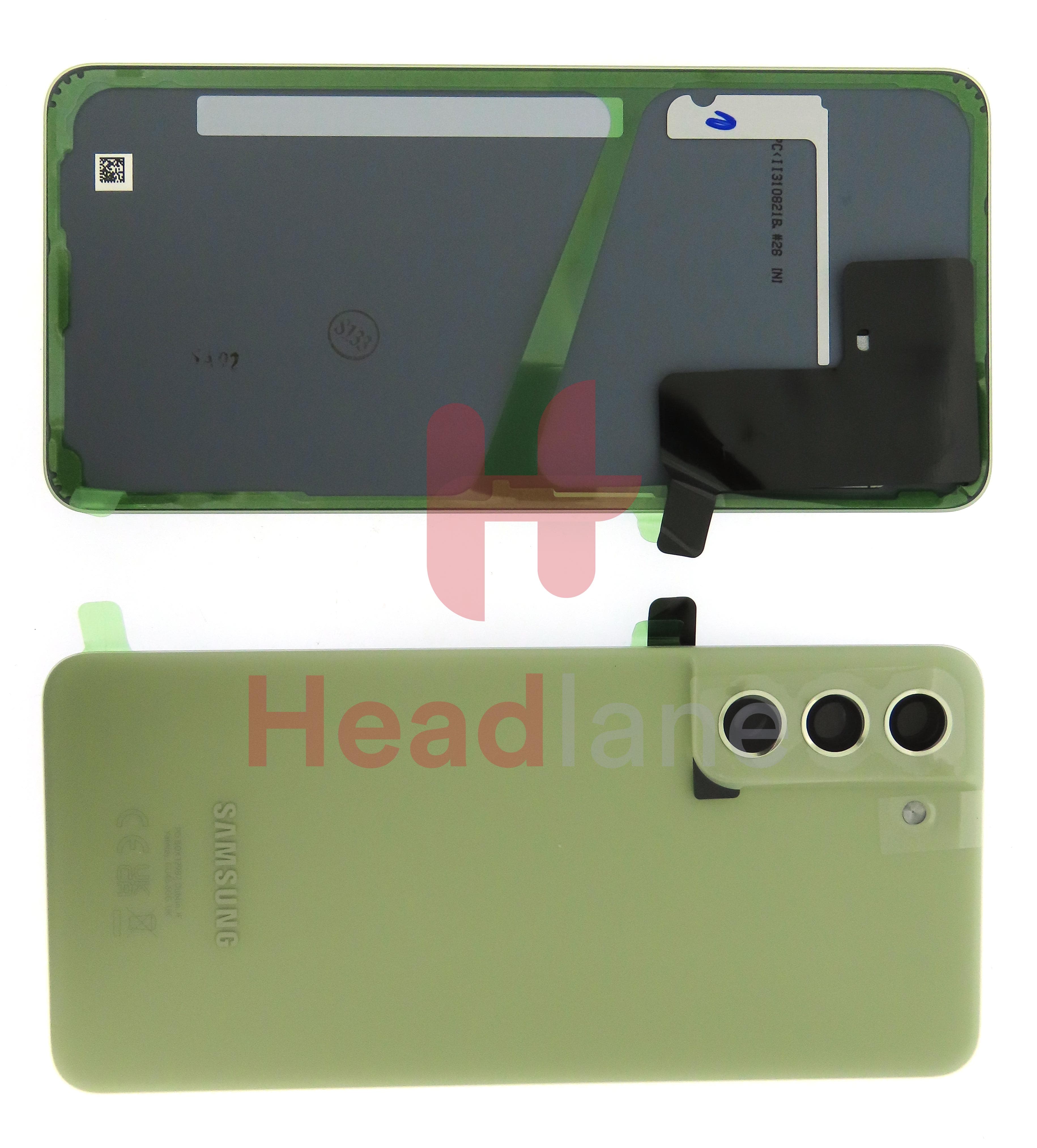 Samsung SM-G990 Galaxy S21 FE Back / Battery Cover - Green - view 2