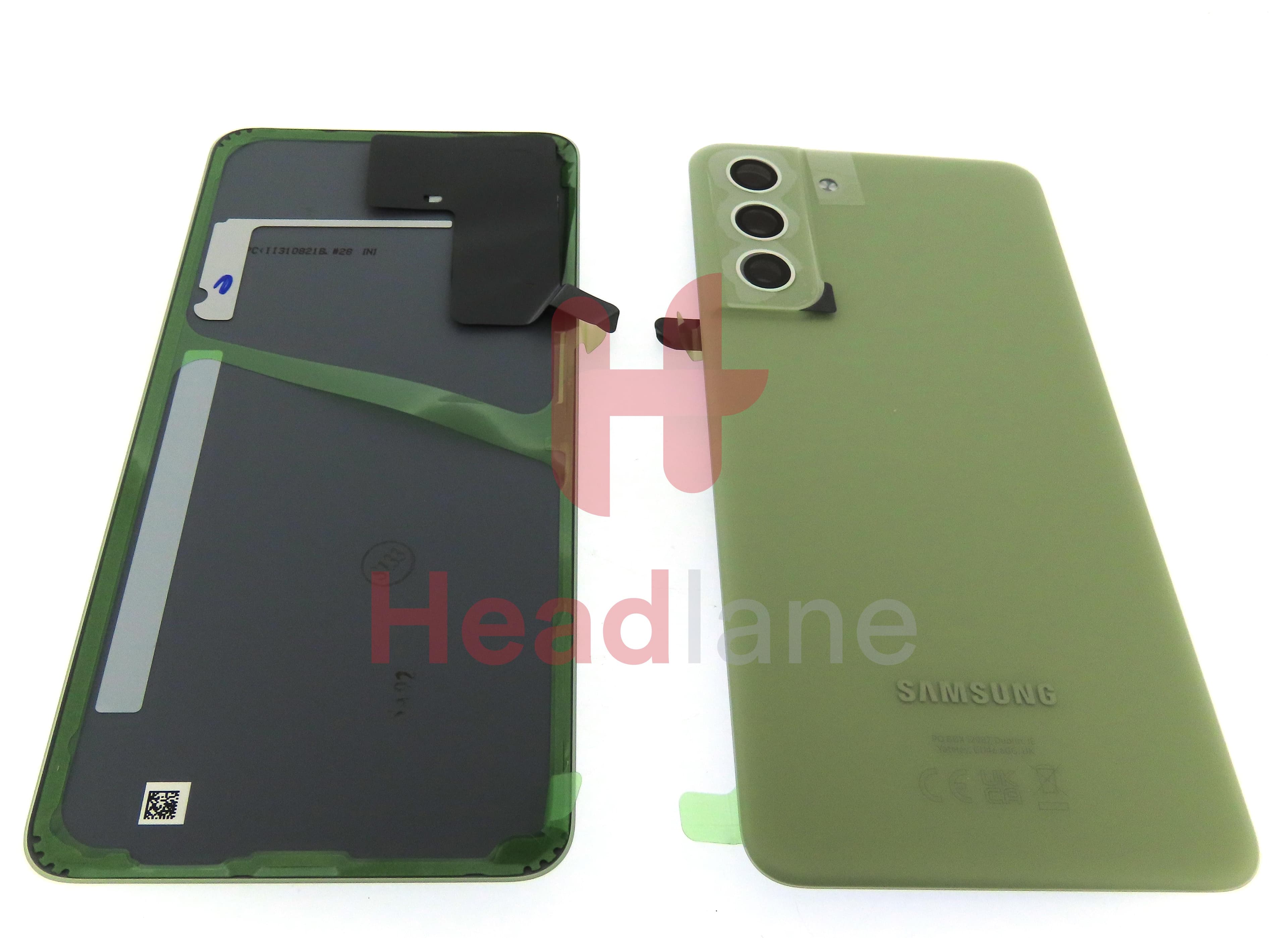 Samsung SM-G990 Galaxy S21 FE Back / Battery Cover - Green - view 3