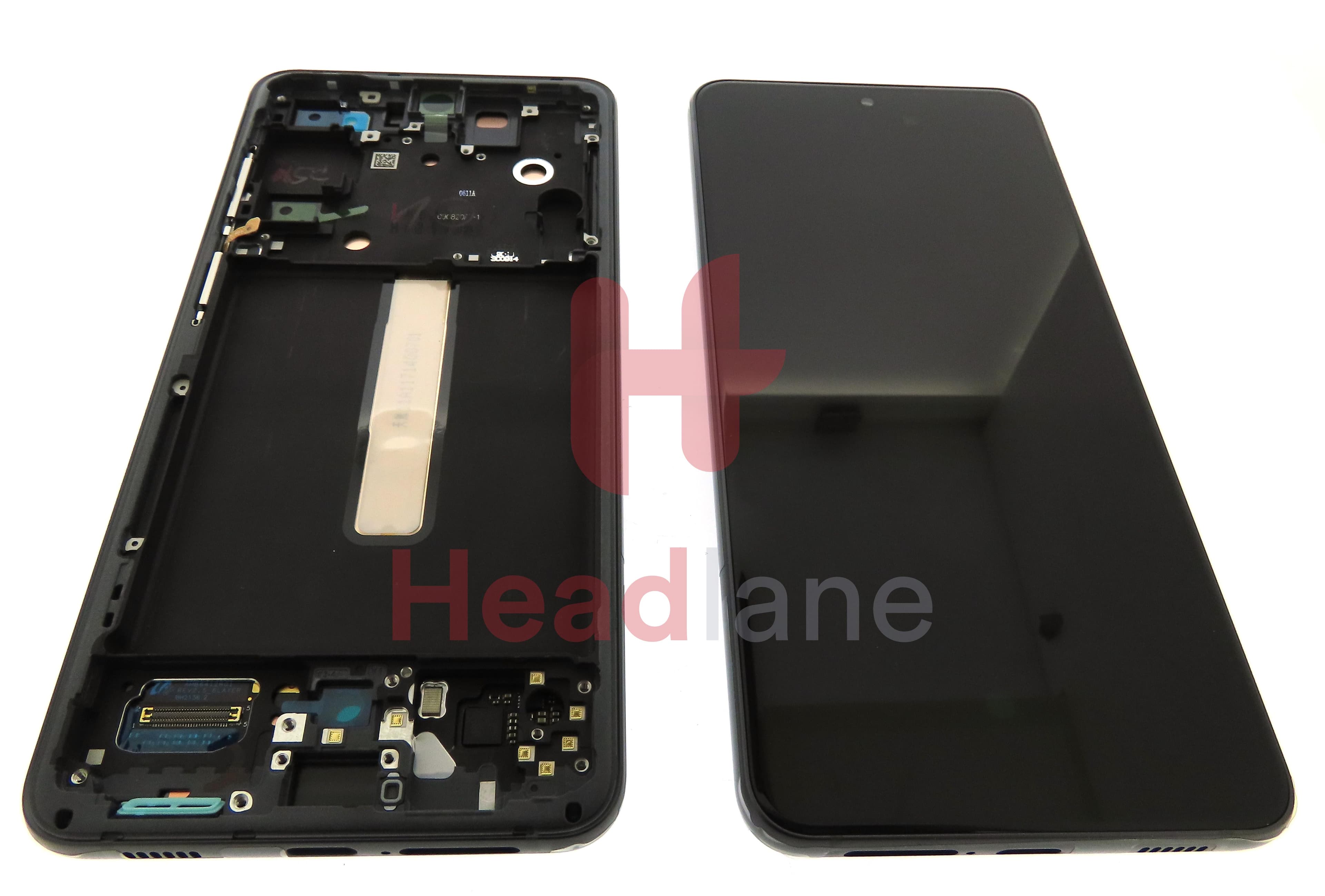 Samsung SM-G990 Galaxy S21 FE LCD Display / Screen + Touch - Grey - view 2