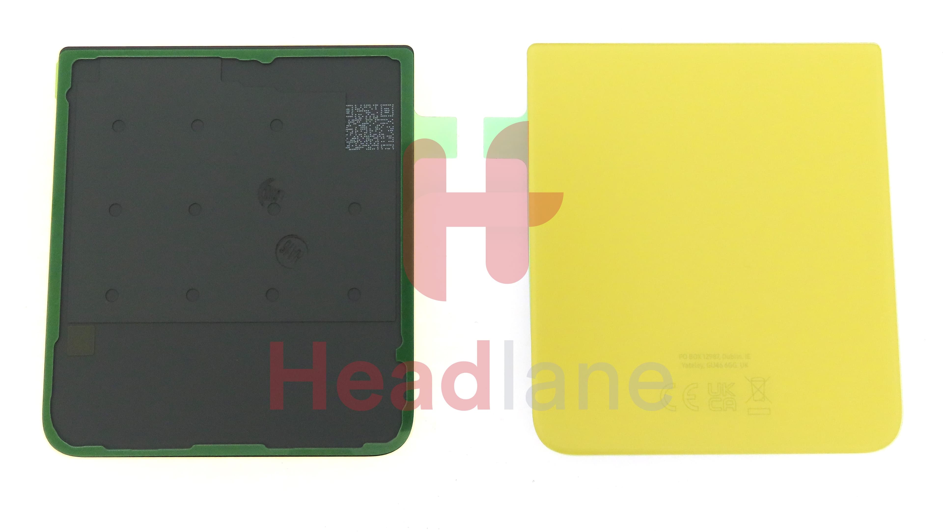 Samsung SM-F711 Galaxy Z Flip3 5G Back / Battery Cover - Bespoke Yellow - view 2