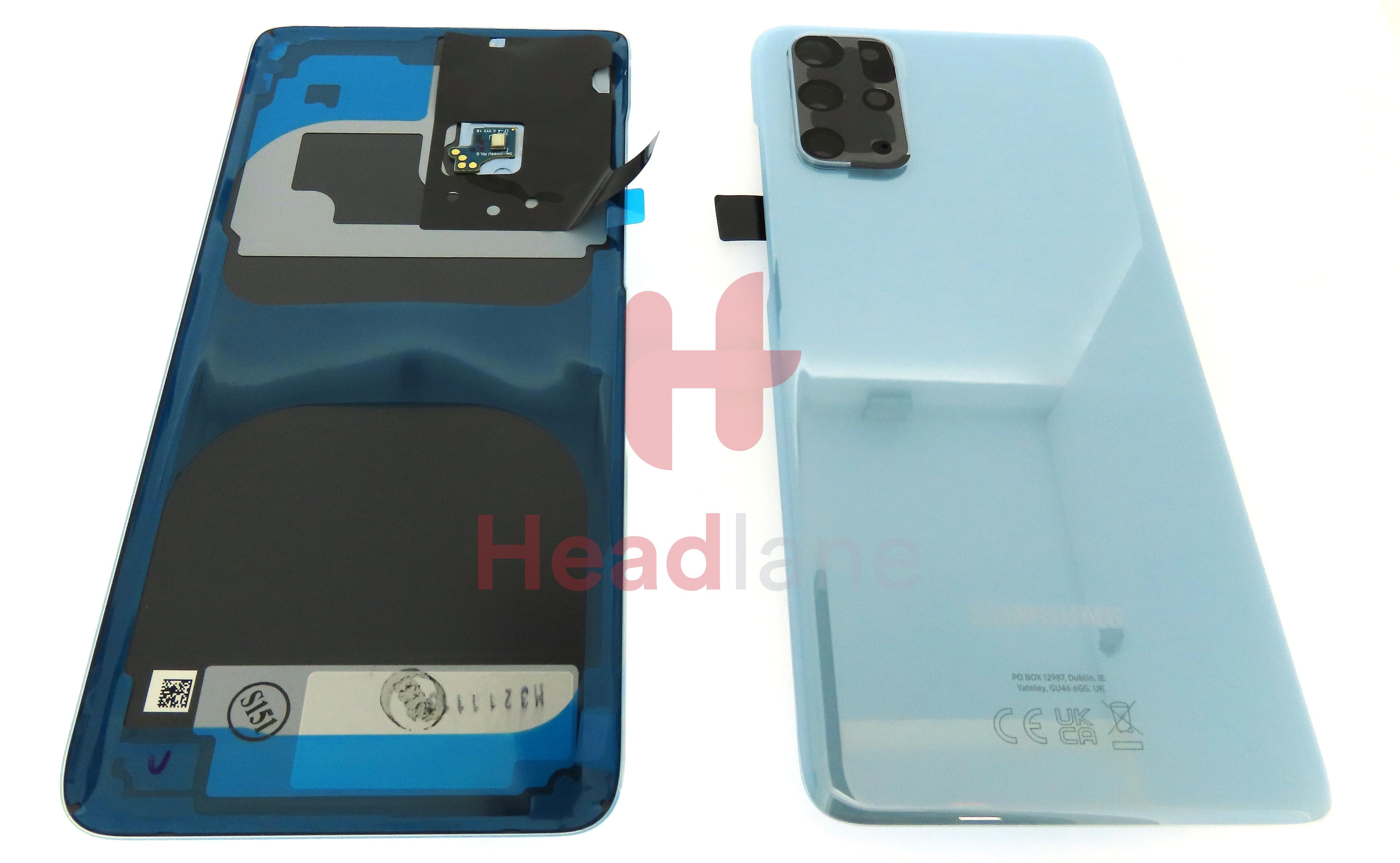 Samsung SM-G986 Galaxy S20+ / S20 Plus Back / Battery Cover - Cloud Blue (UKCA) - view 3