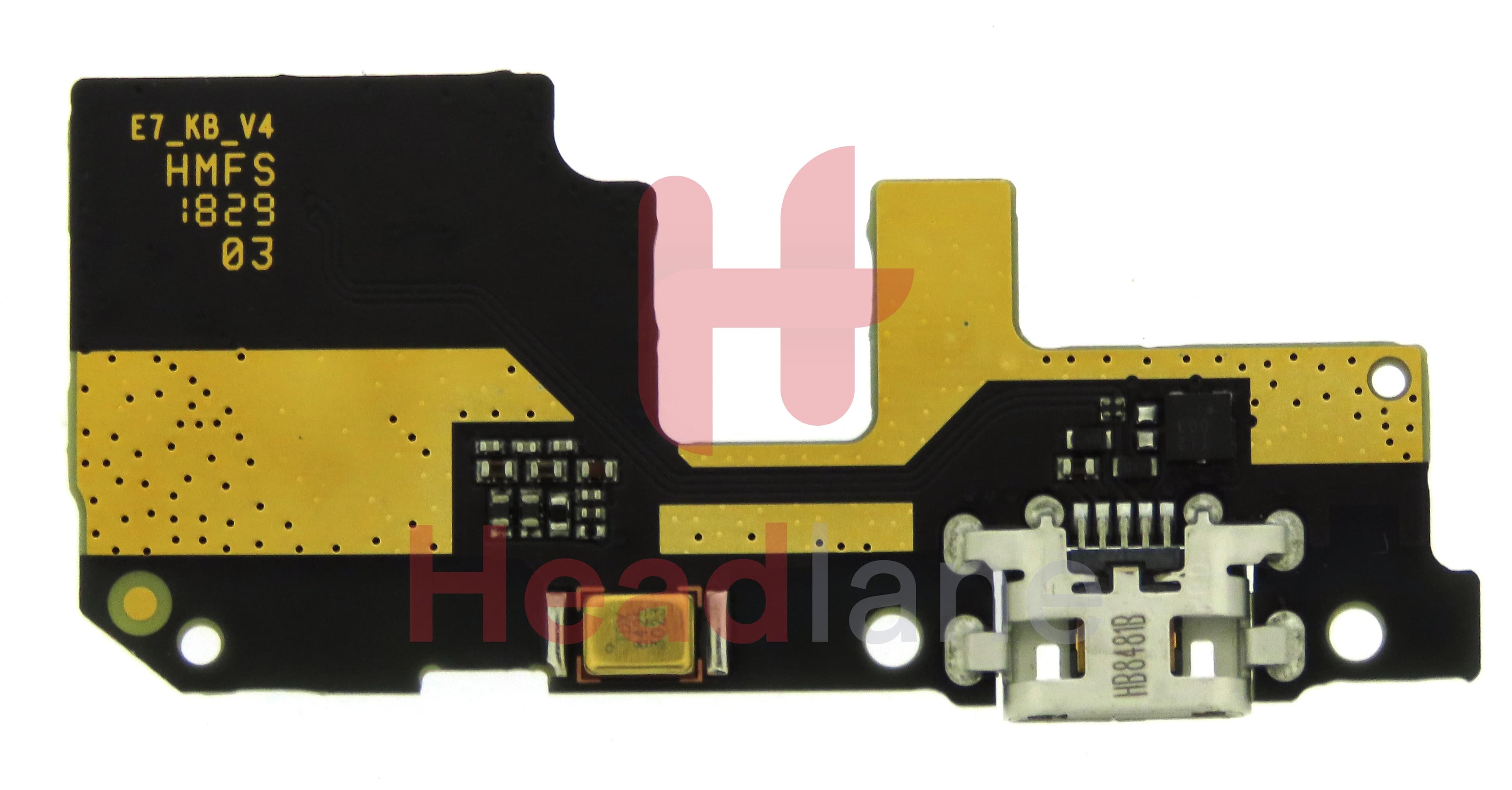 Xiaomi Redmi 5 Plus Charging Port Flex - view 3