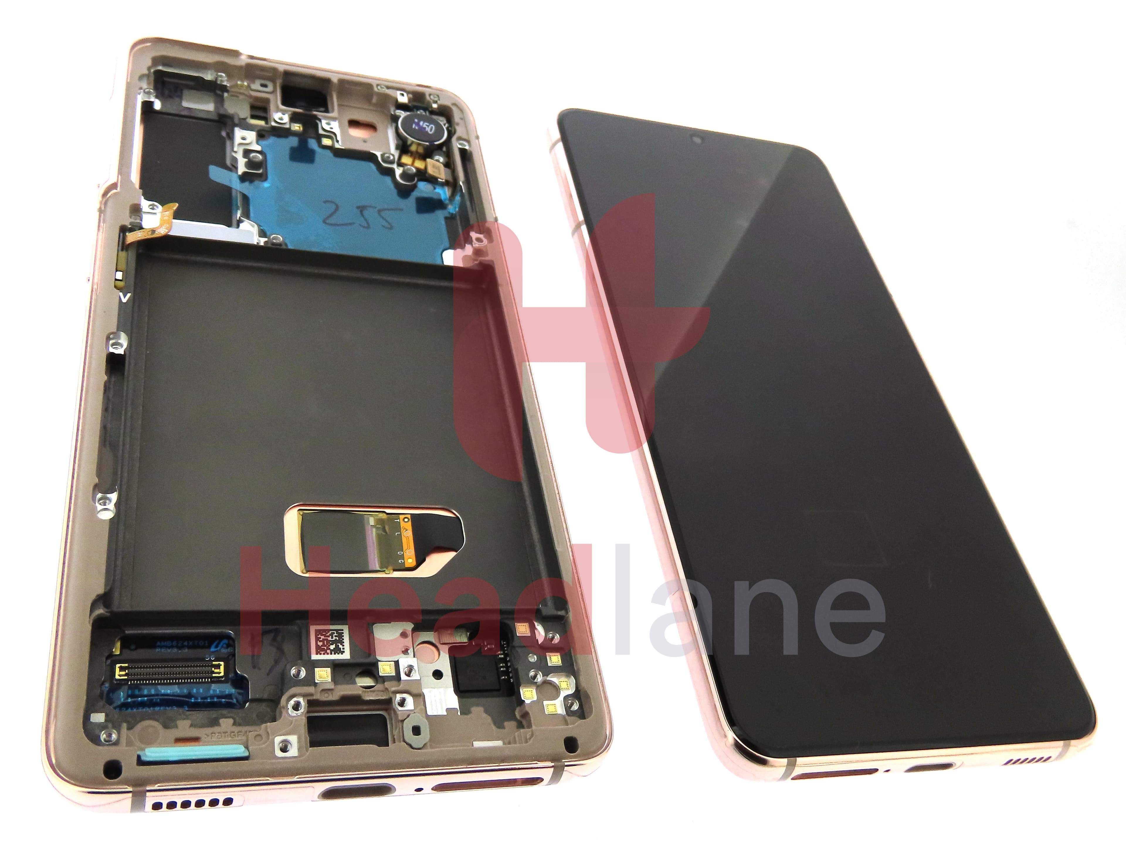 Samsung SM-G991 Galaxy S21 5G LCD Display / Screen + Touch - Phantom Violet (Without Camera) - view 2