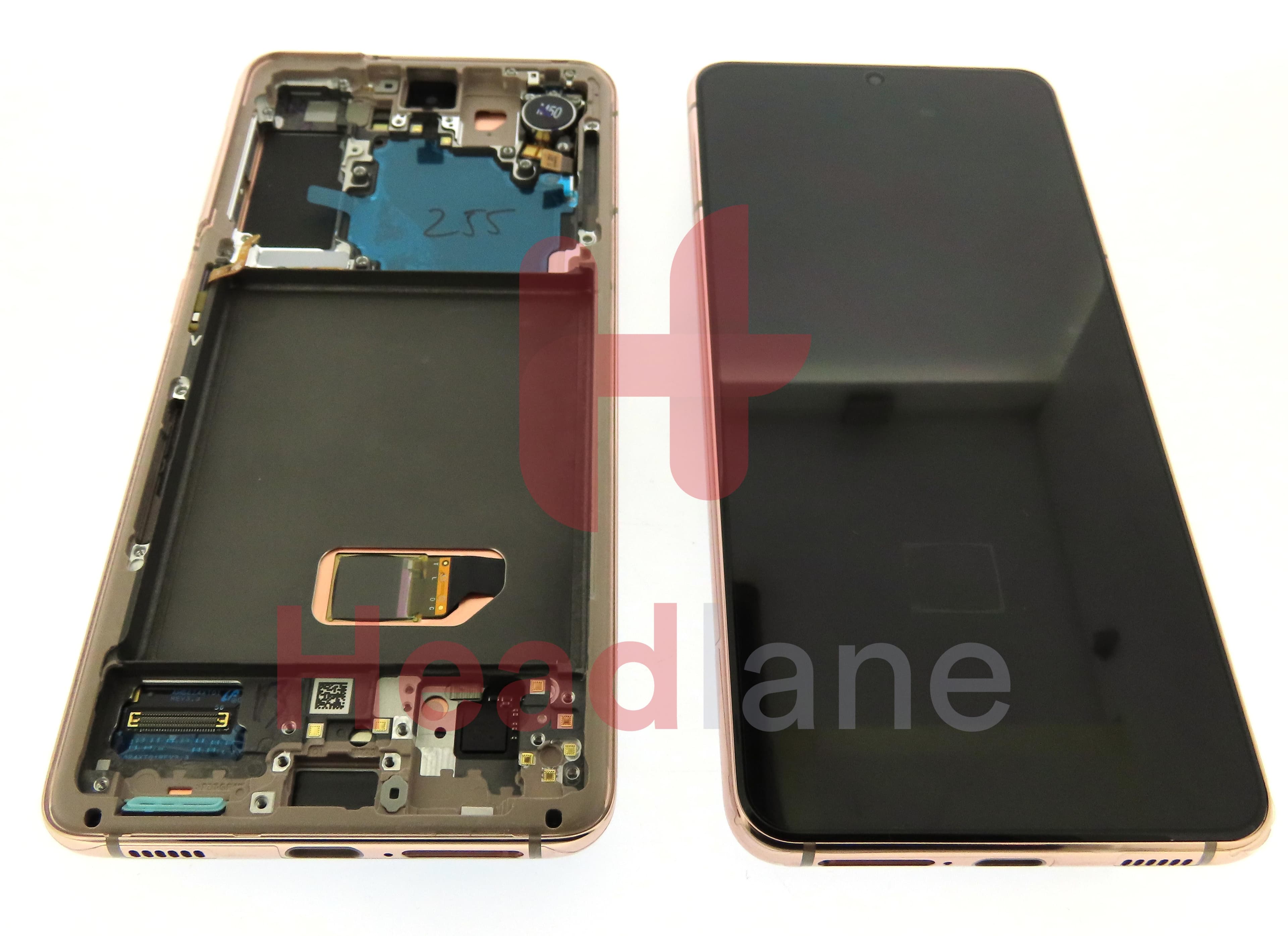 Samsung SM-G991 Galaxy S21 5G LCD Display / Screen + Touch - Phantom Violet (Without Camera) - view 3