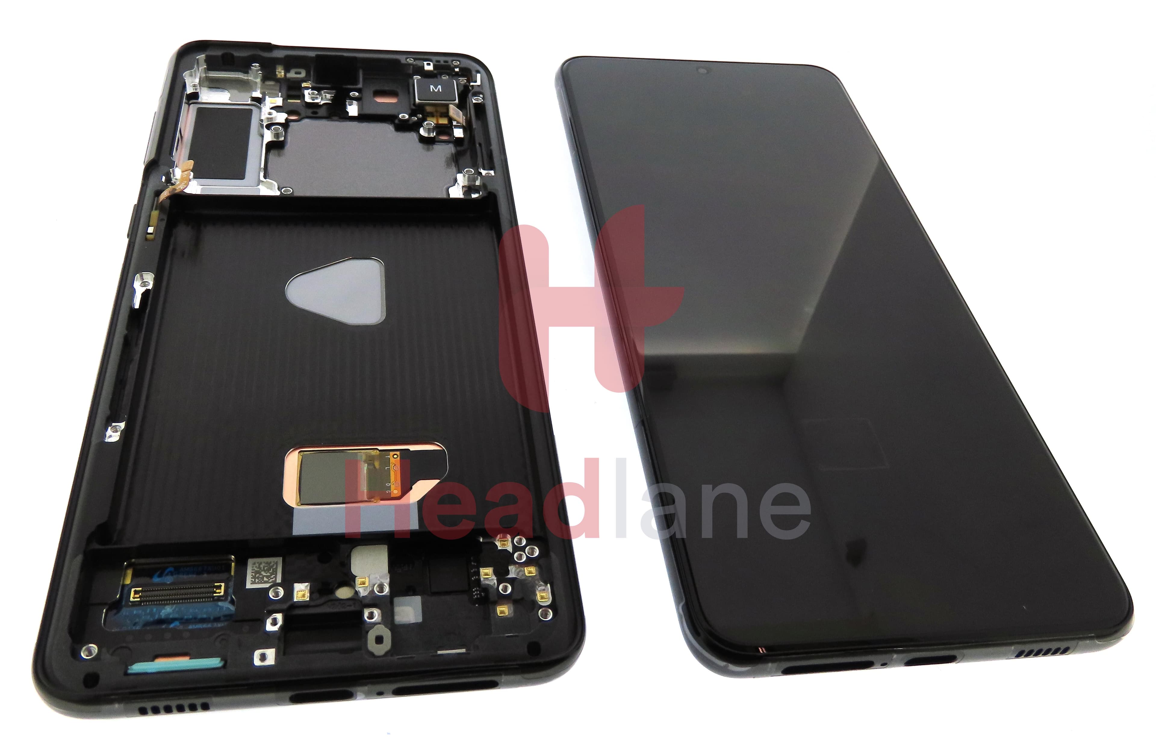 Samsung SM-G996 Galaxy S21+ 5G LCD Display / Screen + Touch - Phantom Black (No Camera) - view 3