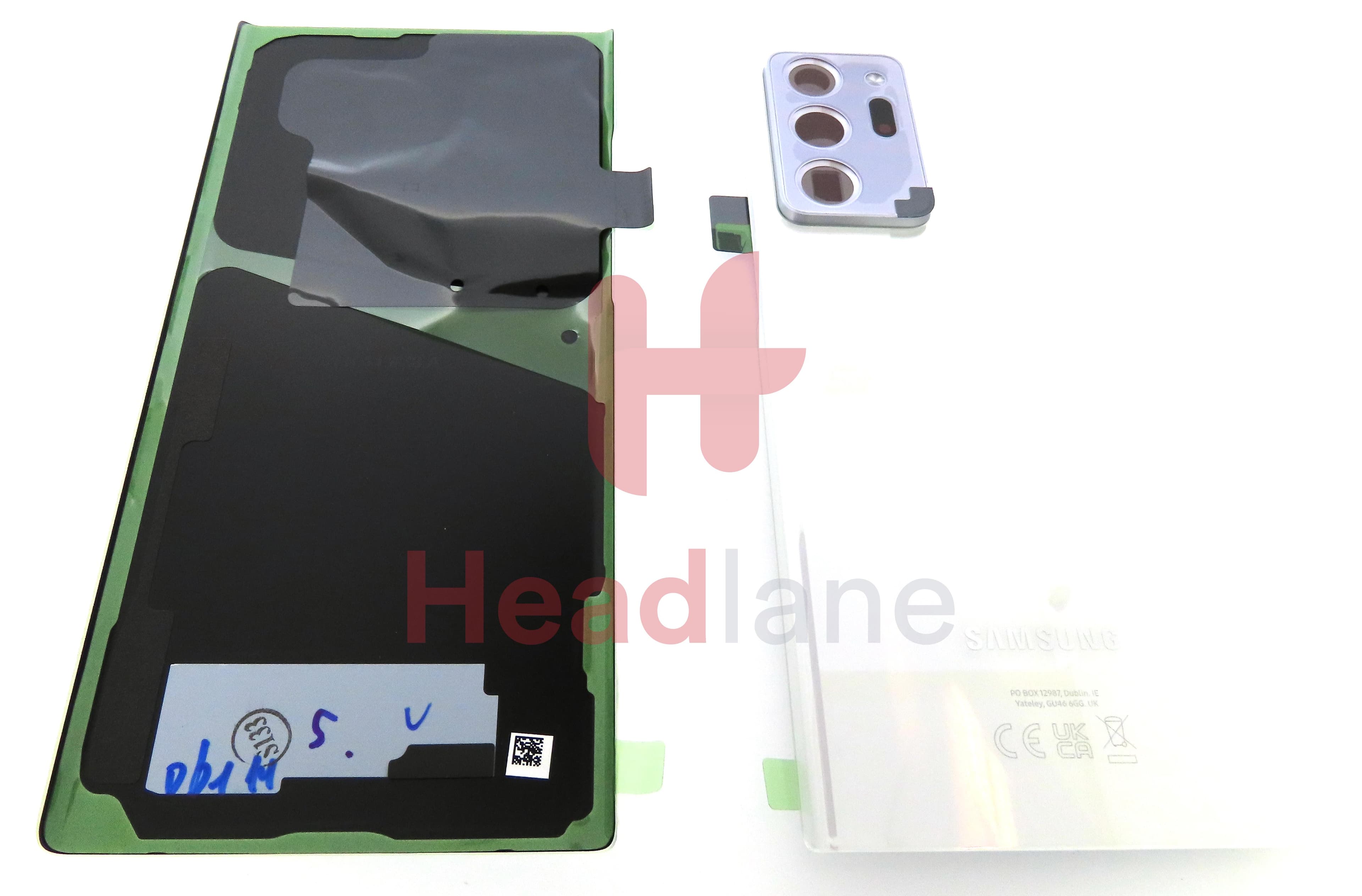 Samsung SM-N986 Galaxy Note 20 Ultra 5G Back / Battery Cover - White (UKCA) - view 3