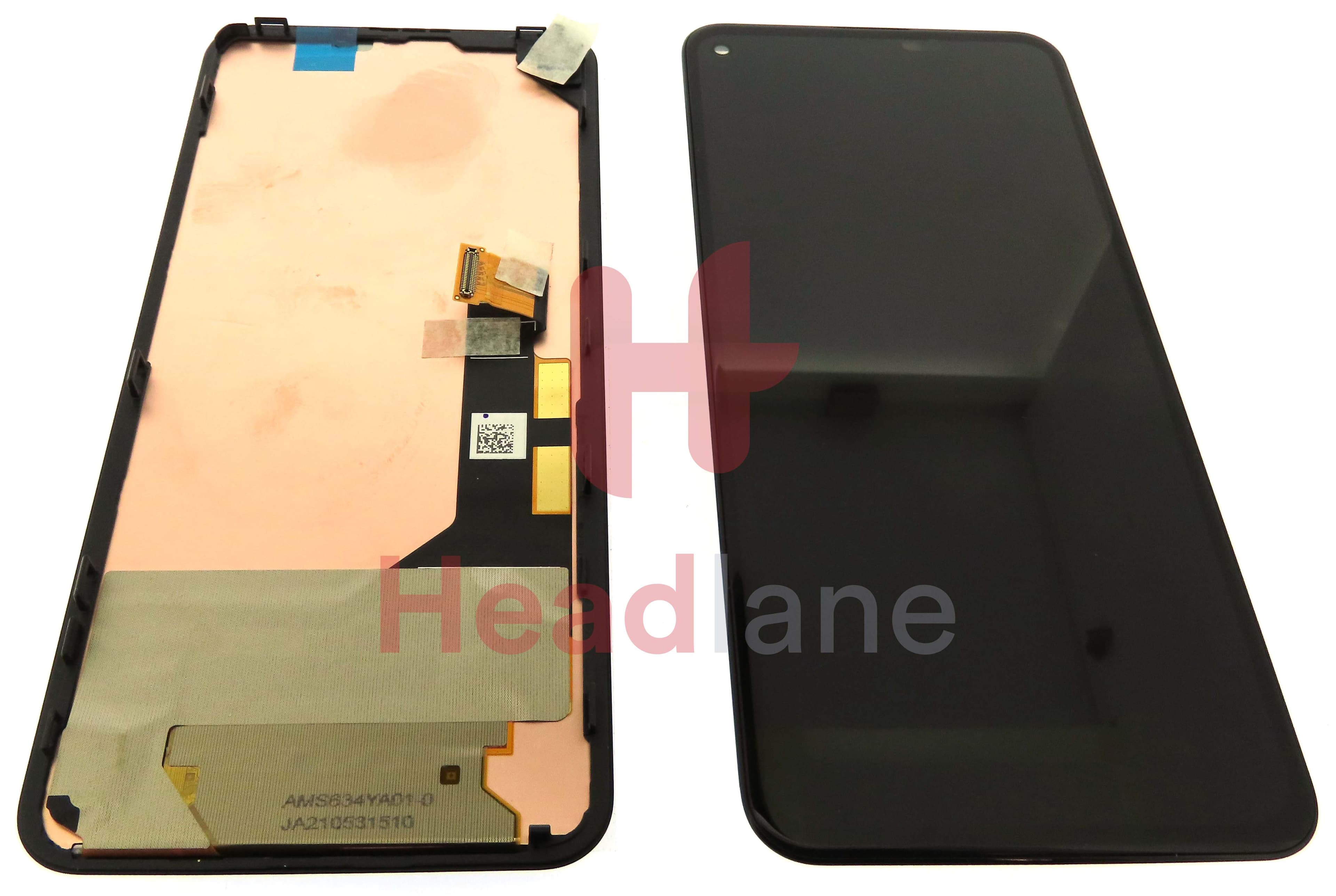 Google Pixel 5a LCD Display / Screen + Touch - view 3