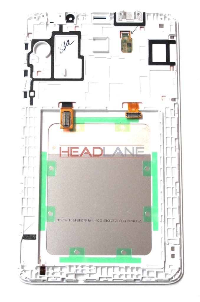 Samsung SM-T280 Galaxy Tab A 7.0 LCD Display / Screen + Touch - White - view 2