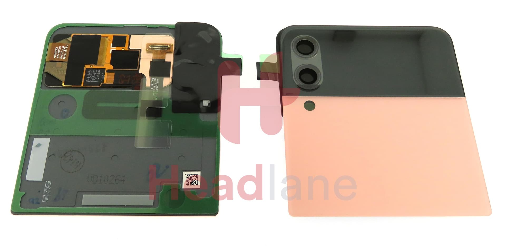 Samsung SM-F711 Galaxy Z Flip3 5G Outer LCD Display / Screen - Bespoke Pink - view 2