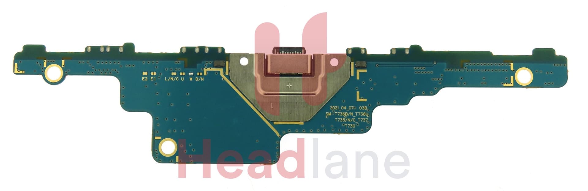 Samsung SM-T733 T730 Galaxy Tab S7 FE WiFi Charging Port Flex - view 3