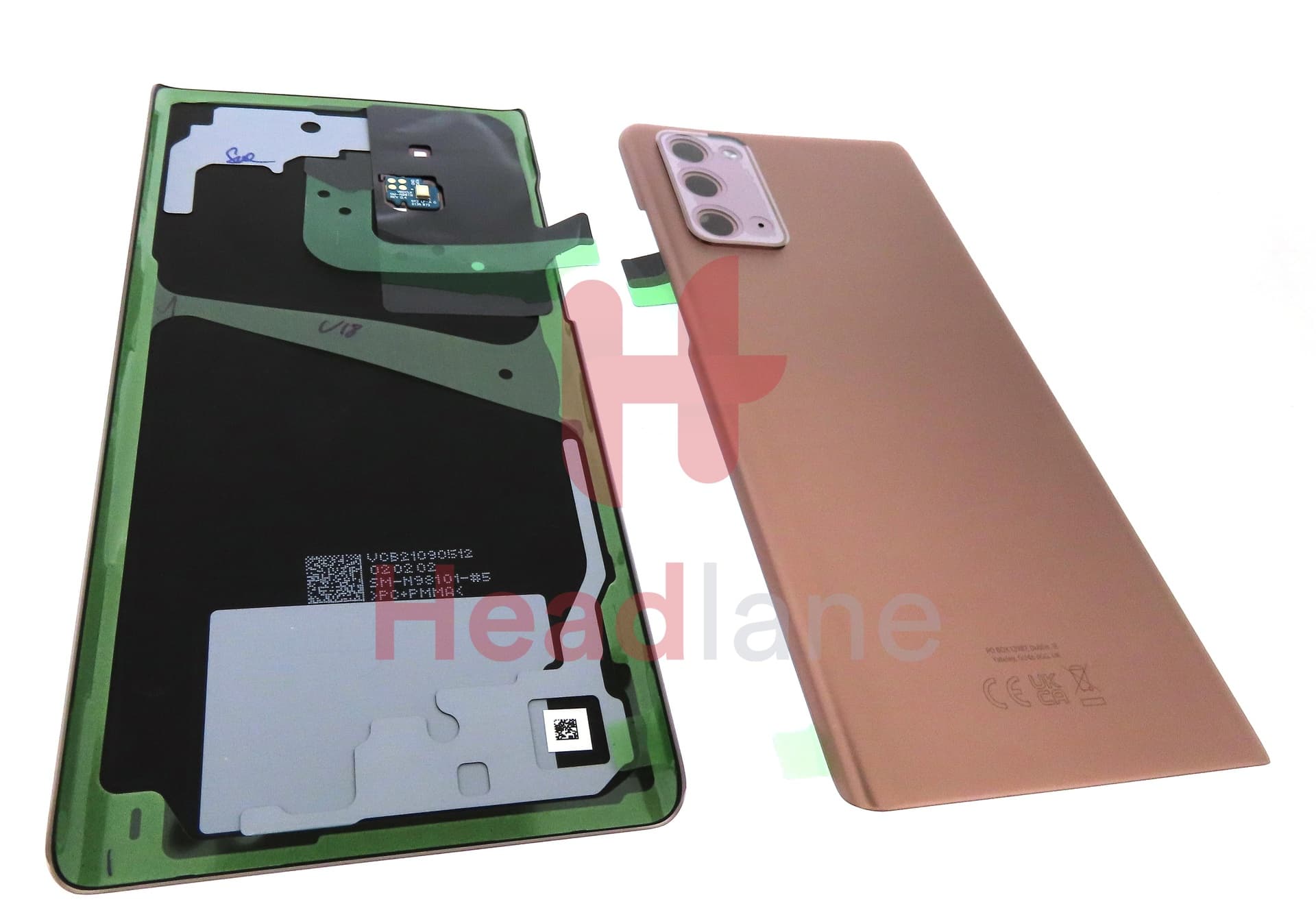 Samsung SM-N981 Galaxy Note 20 5G Back / Battery Cover - Bronze (UKCA) - view 2
