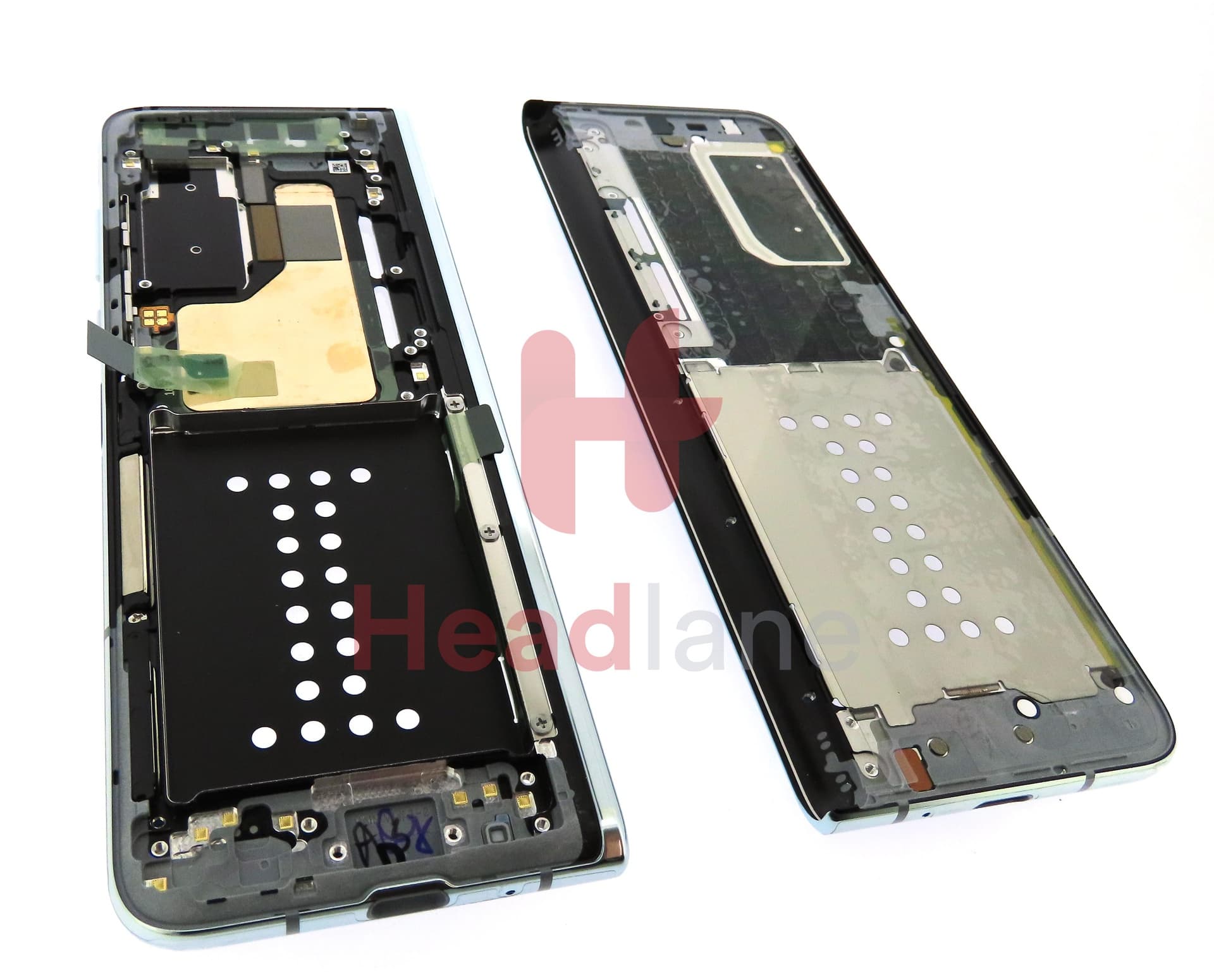 Samsung SM-F907 Galaxy Fold 5G Front Cover / Frame - Silver - view 2