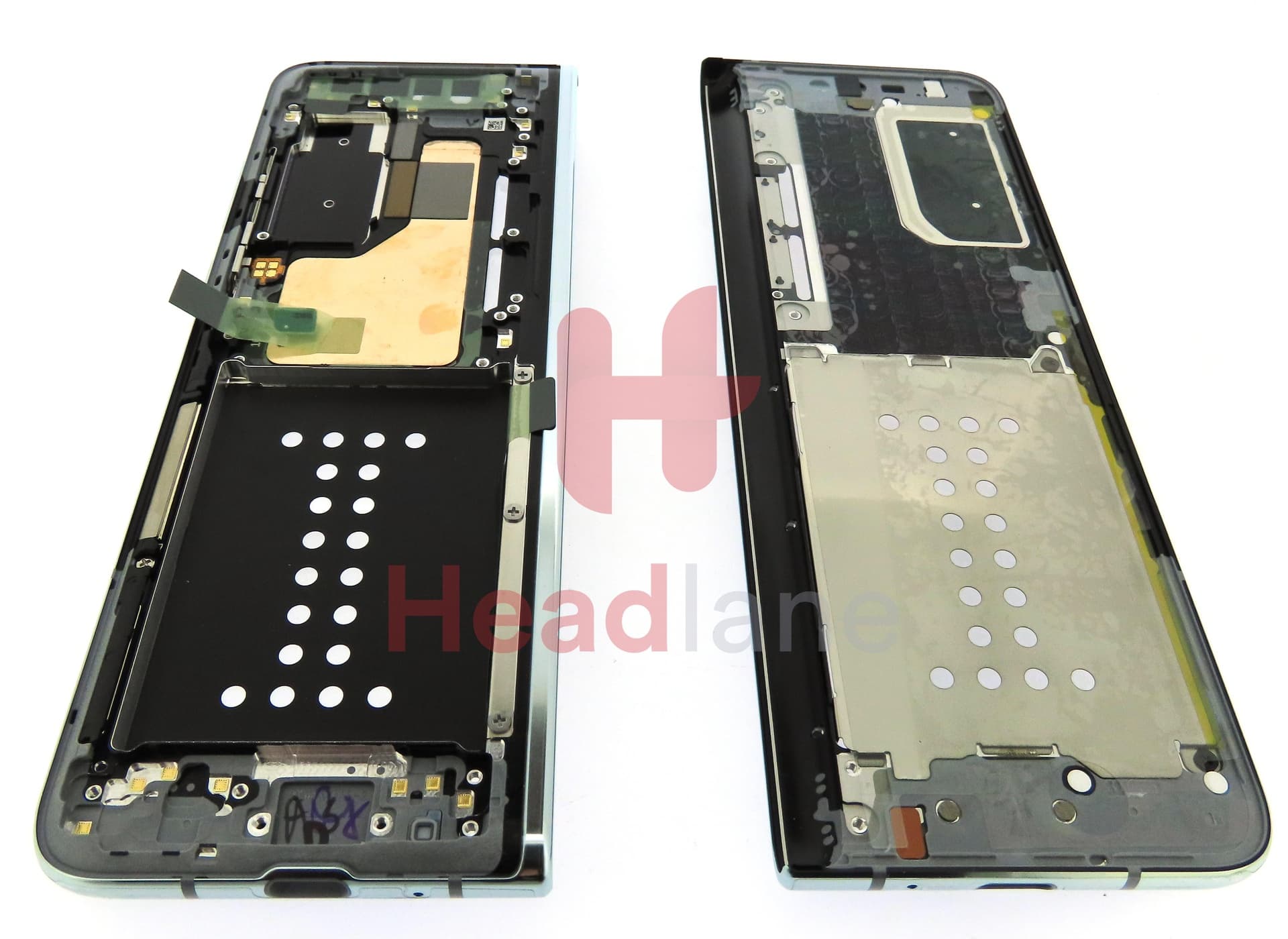 Samsung SM-F907 Galaxy Fold 5G Front Cover / Frame - Silver - view 3