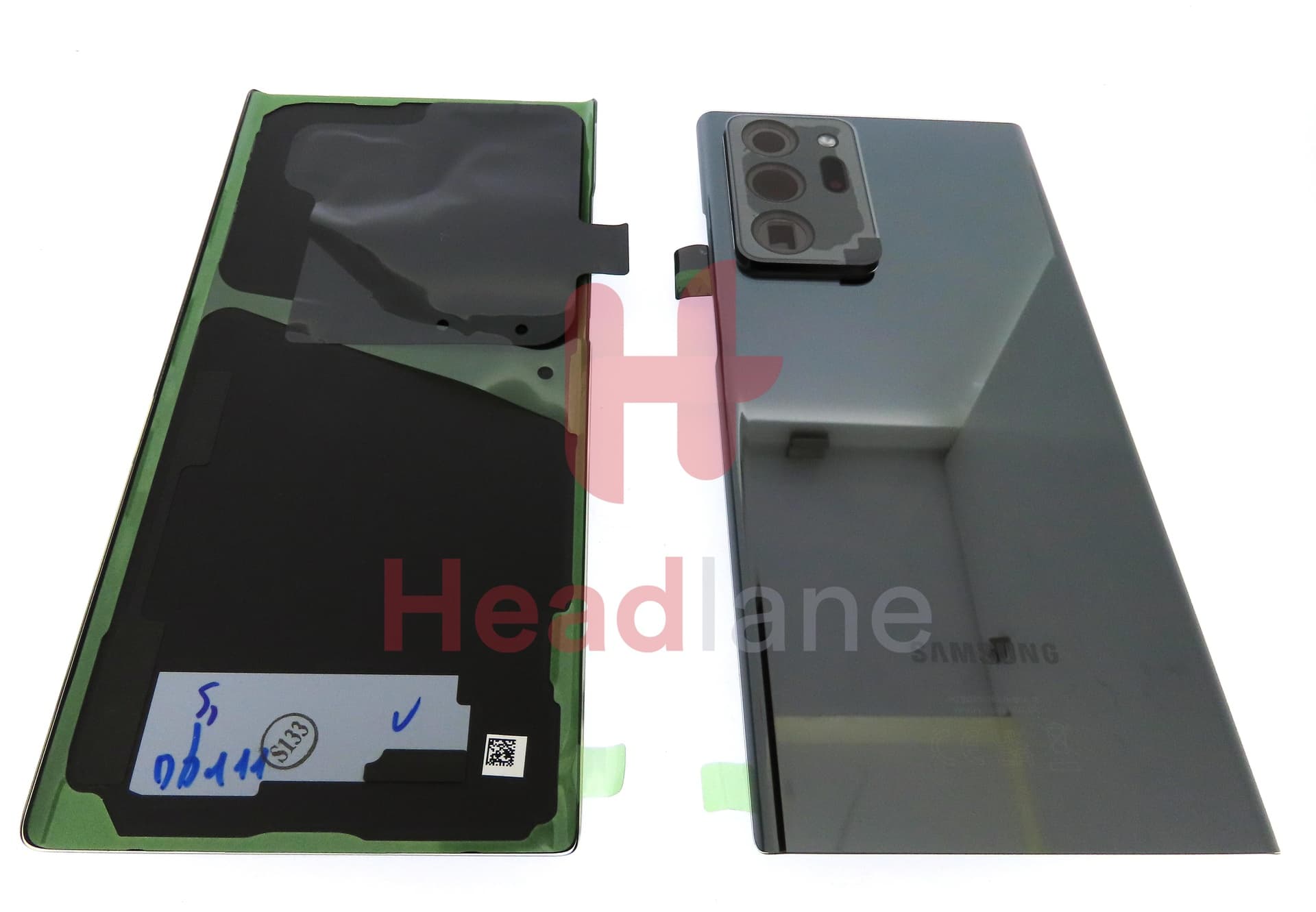 Samsung SM-N986 Galaxy Note 20 Ultra 5G Back / Battery Cover - Black (UKCA) - view 3