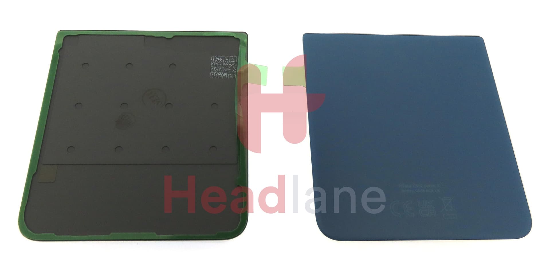 Samsung SM-F711 Galaxy Z Flip3 5G Back / Battery Cover - Bespoke Blue - view 3