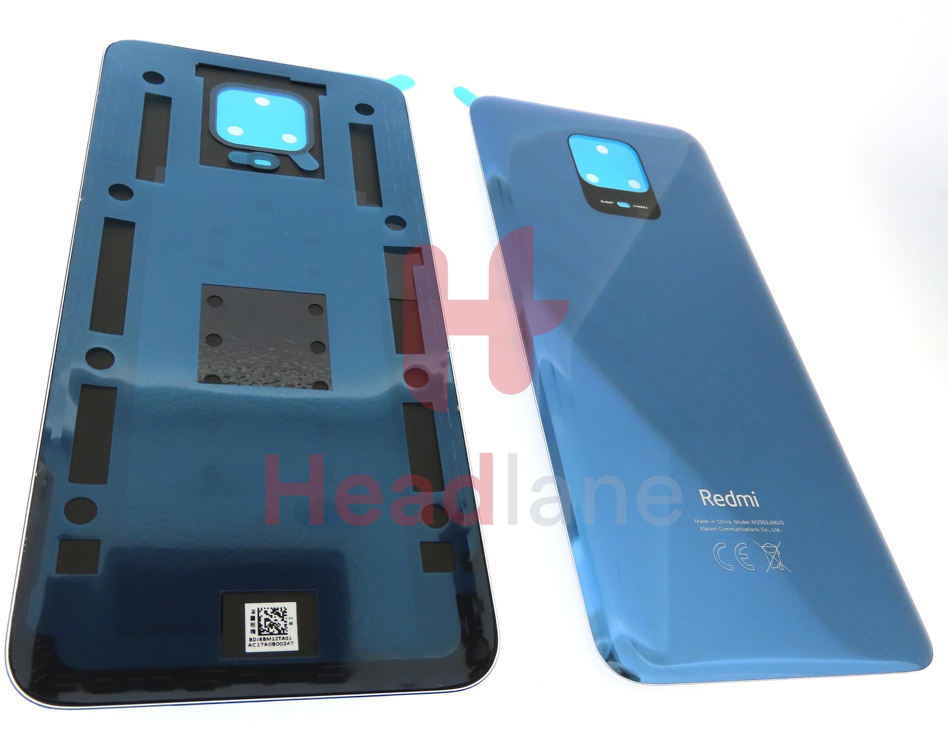 Xiaomi Redmi Note 9 Pro Back / Battery Cover - Black - view 2