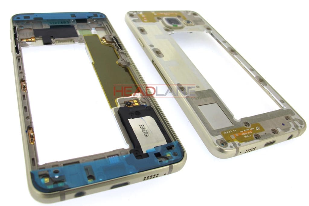 Samsung SM-A310 Galaxy A3 (2016) Middle Cover Chassis - Pink - view 2