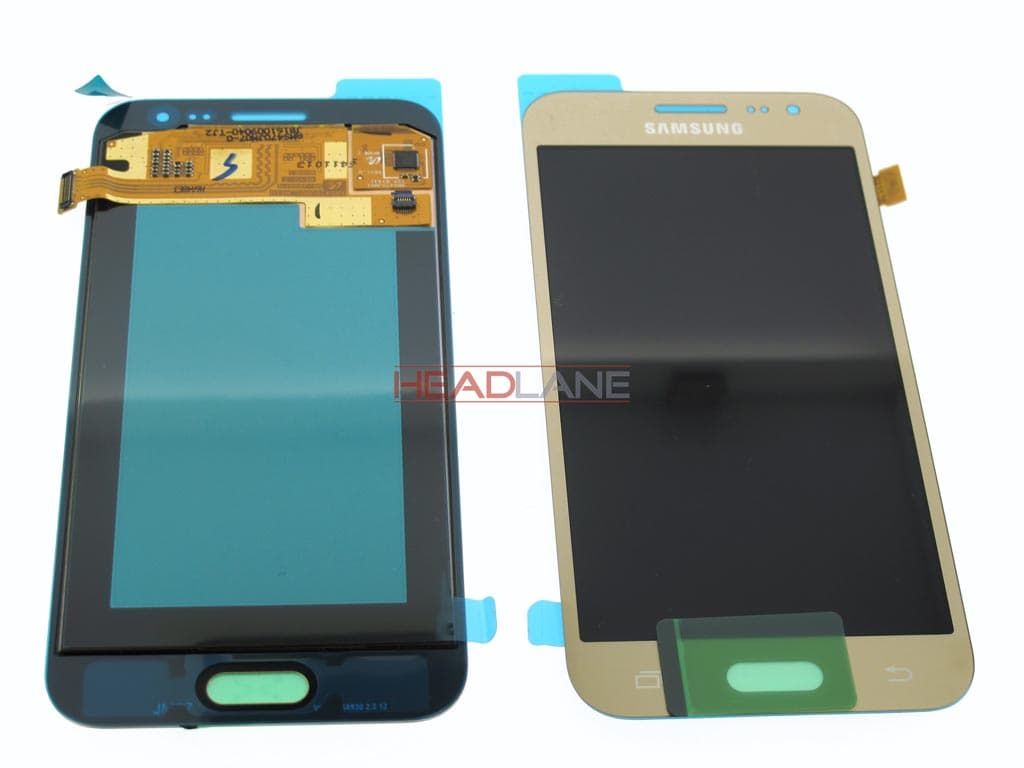 Samsung SM-J200 Galaxy J2 LCD Display / Screen + Touch - Gold 3