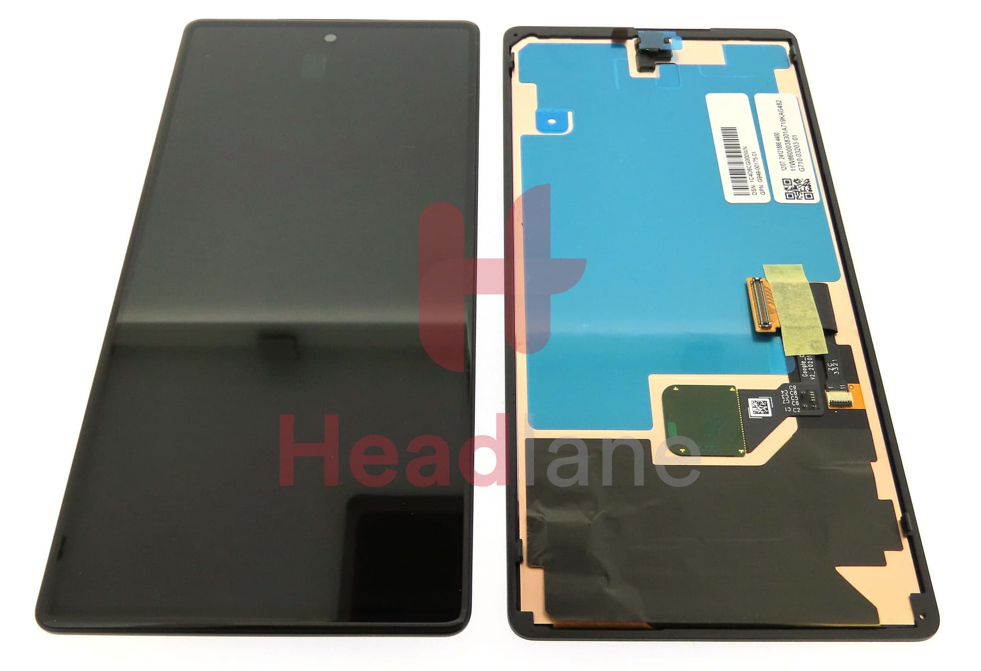 Google Pixel 6 LCD Display / Screen + Touch - view 2