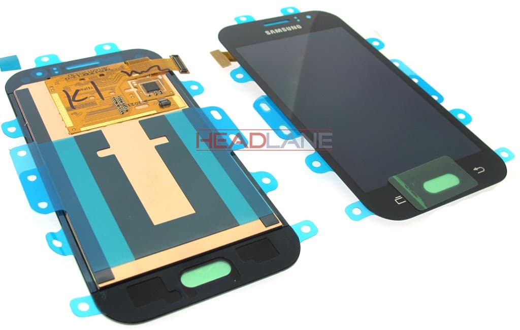 Samsung SM-J110 Galaxy J1 Ace LCD Display / Screen + Touch - Black - view 2