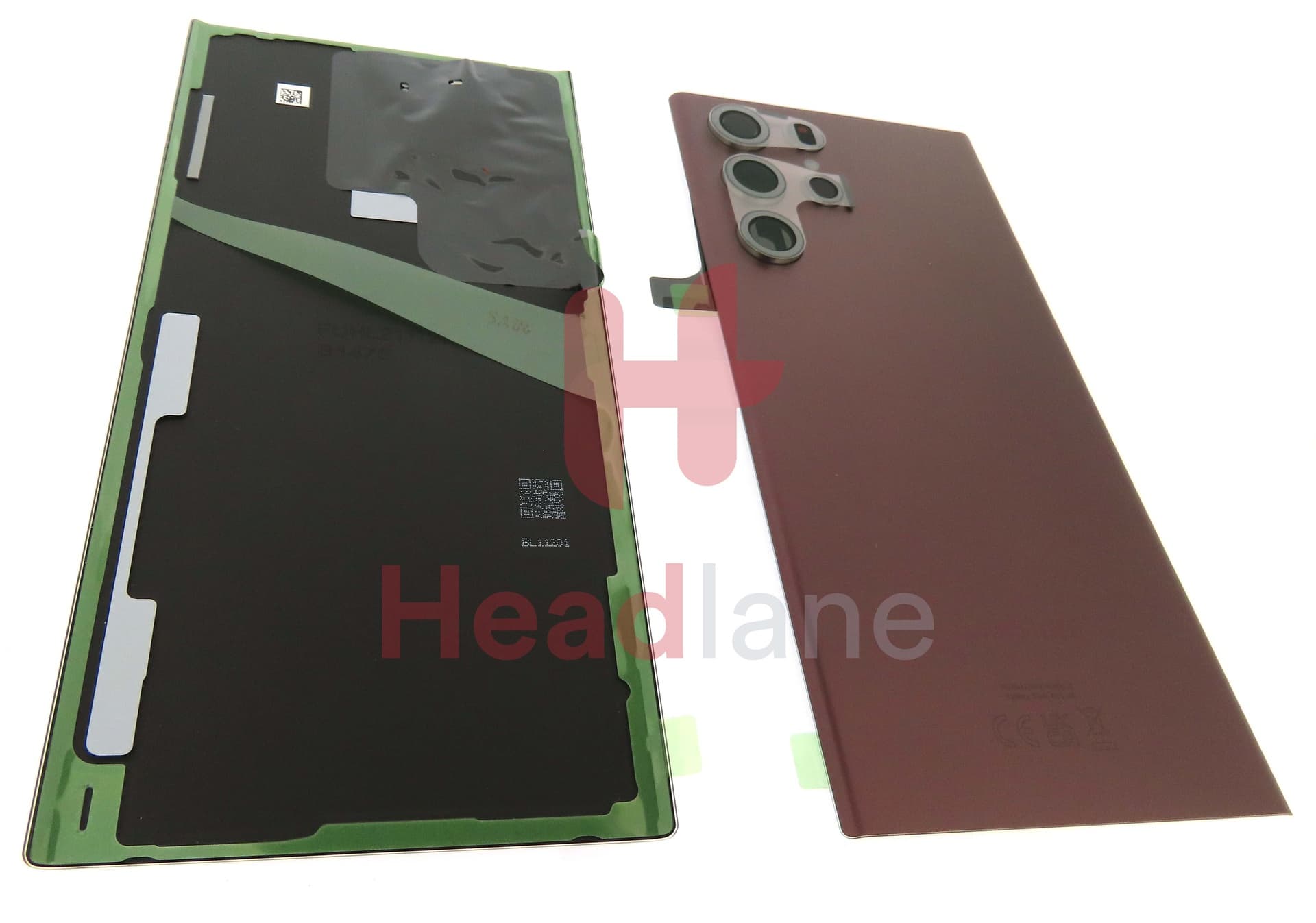 Samsung SM-S908 Galaxy S22 Ultra Back / Battery Cover - Burgundy - view 3