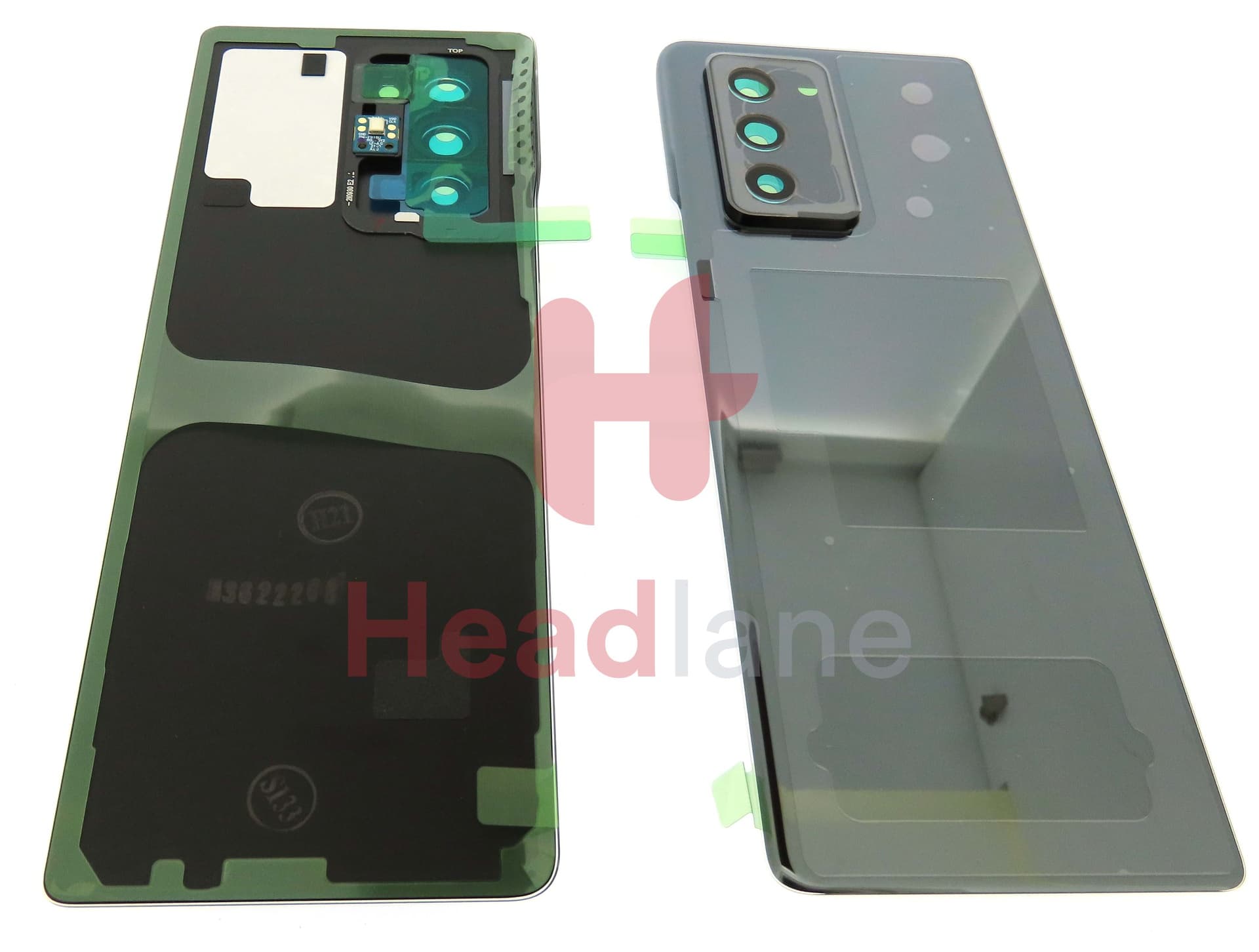 Samsung SM-F916 Galaxy Z Fold2 5G Back / Battery Cover - Mystic Black (UKCA) - view 3