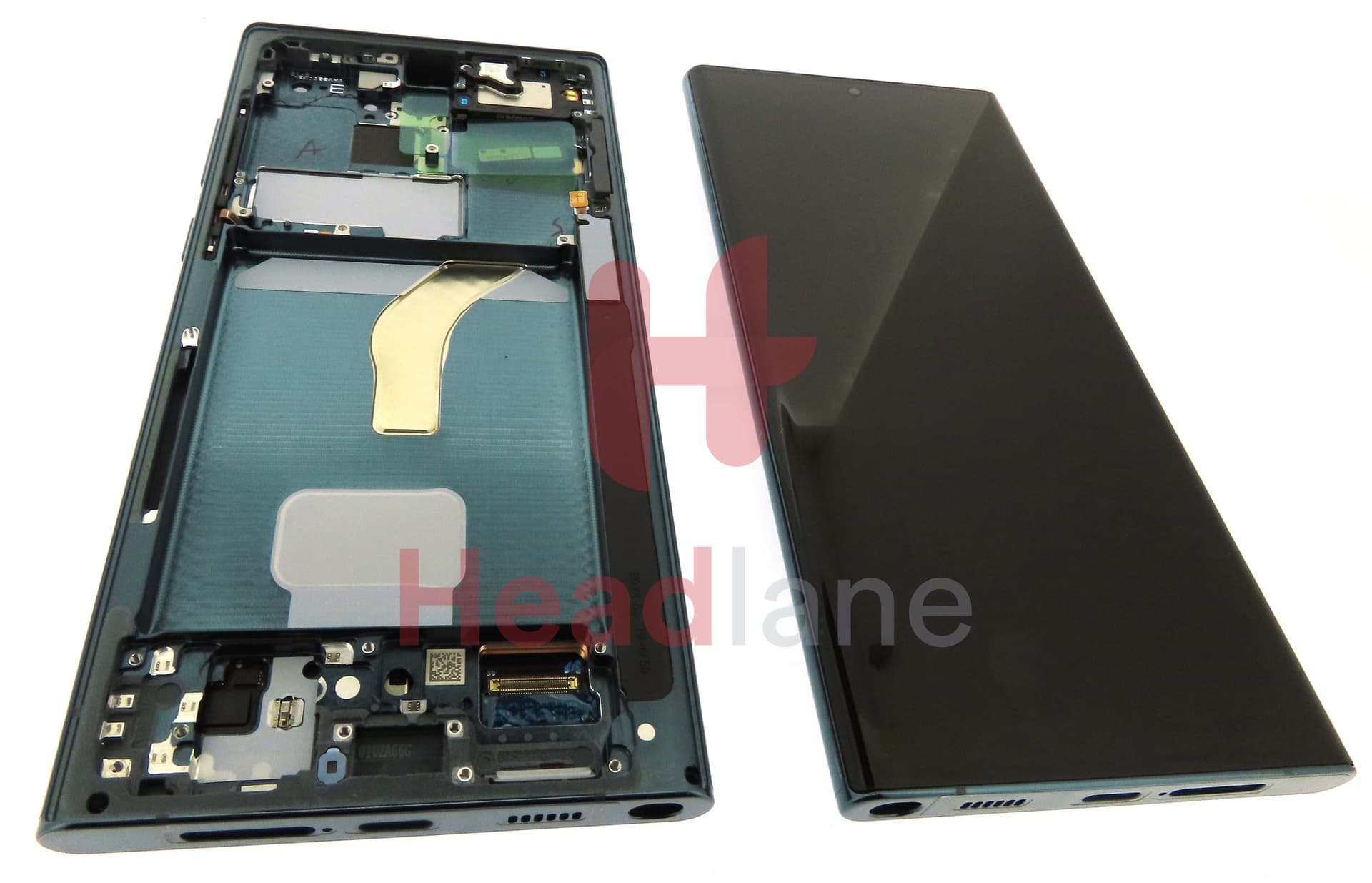 Samsung SM-S908 Galaxy S22 Ultra LCD Display / Screen + Touch - Green - view 2