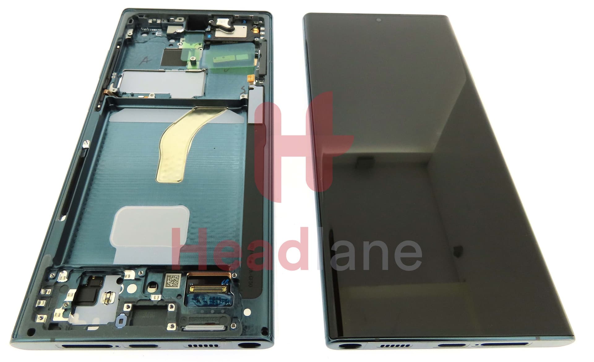 Samsung SM-S908 Galaxy S22 Ultra LCD Display / Screen + Touch - Green - view 3