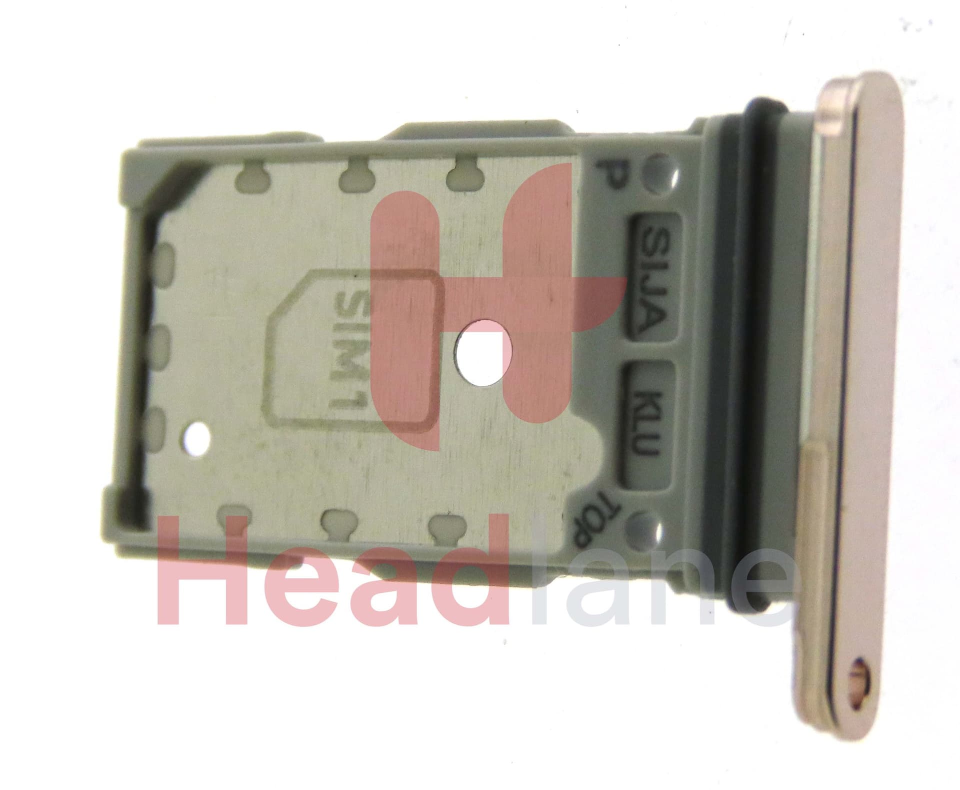 Samsung SM-S901 S906 Galaxy S22 / S22+ / Plus SIM Card Tray (Dual SIM) - Pink Gold - view 2