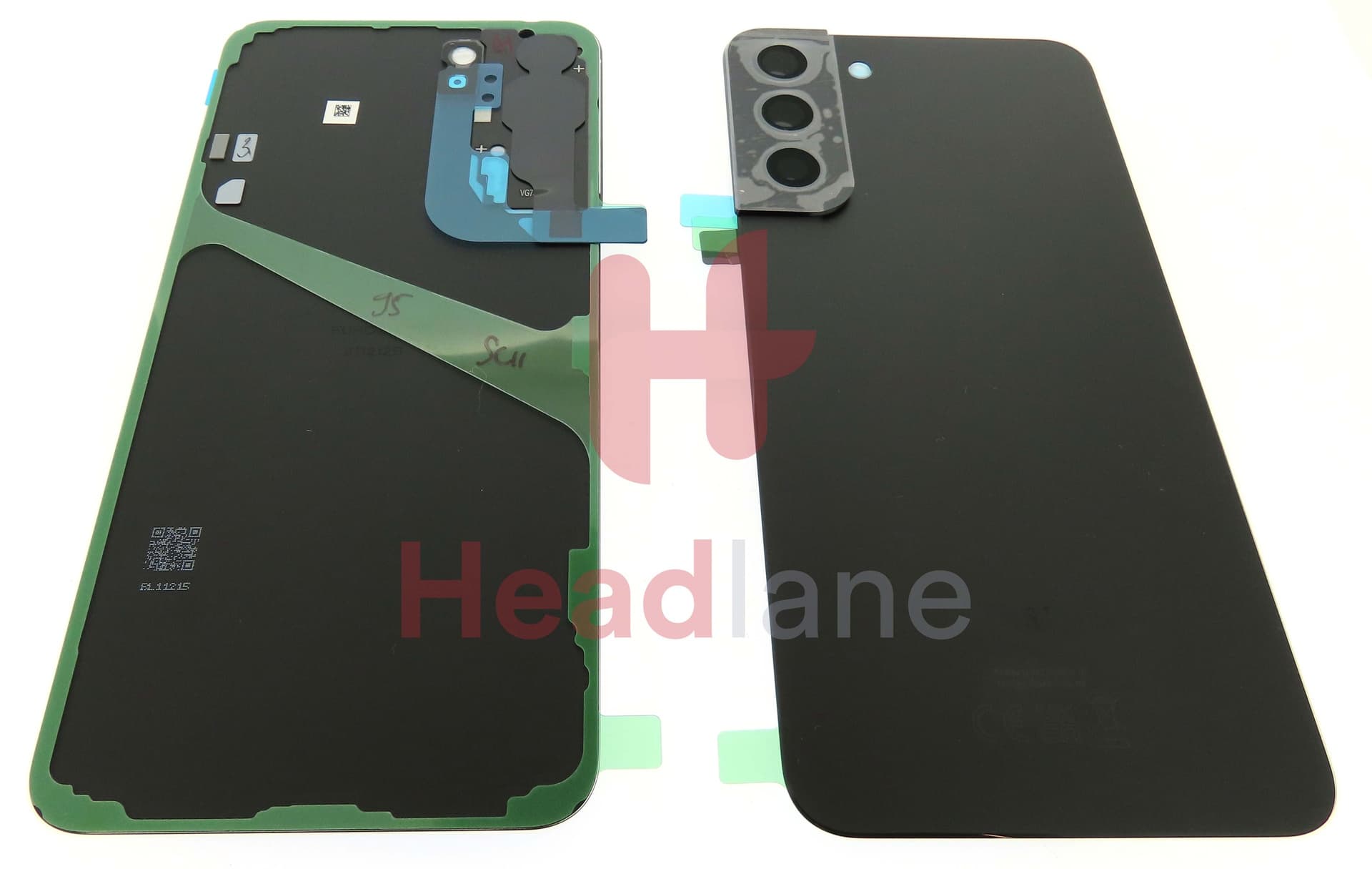 Samsung SM-S906 Galaxy S22+ / Plus Back / Battery Cover - Phantom Black - view 3