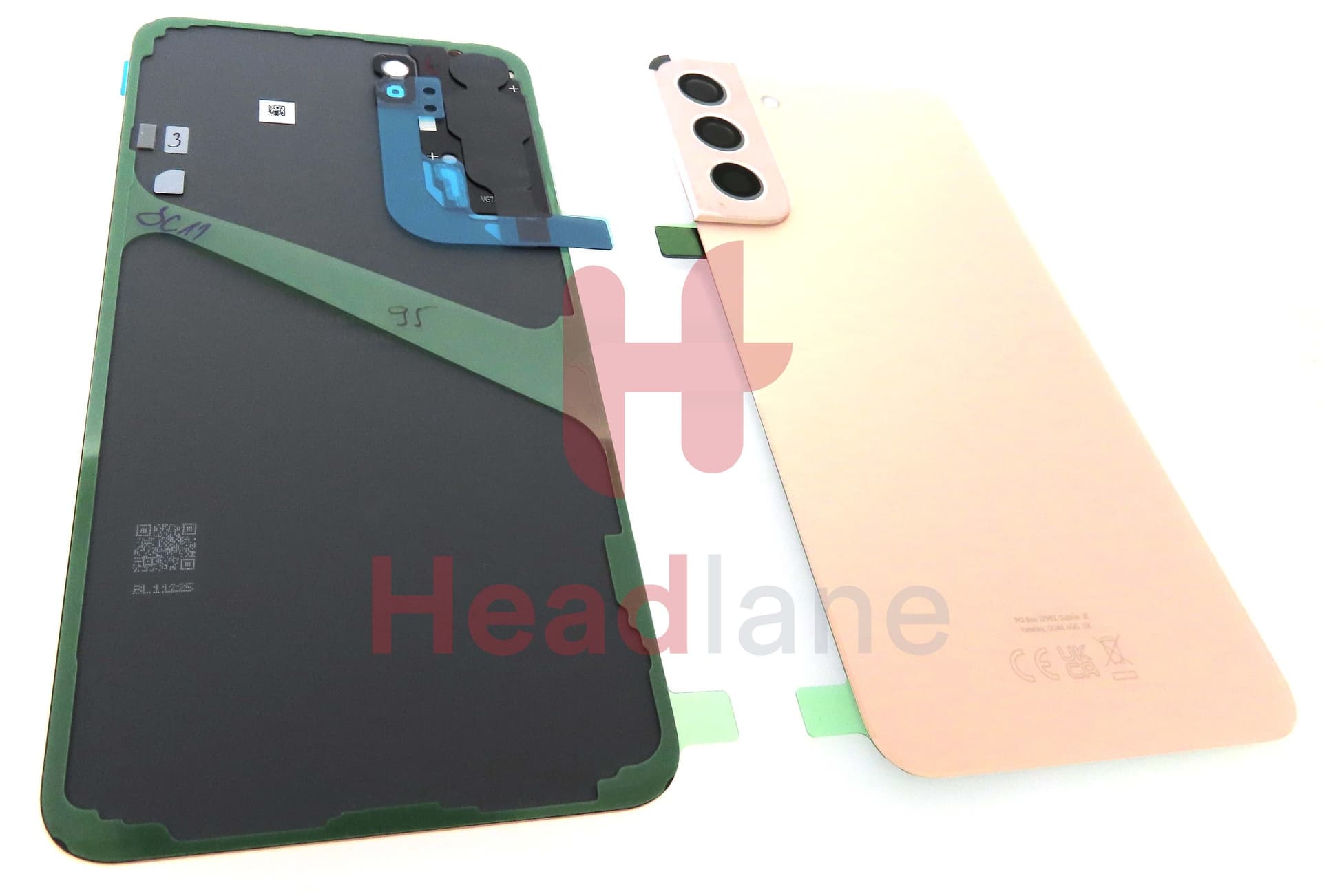 Samsung SM-S906 Galaxy S22+ / Plus Back / Battery Cover - Pink Gold - view 2